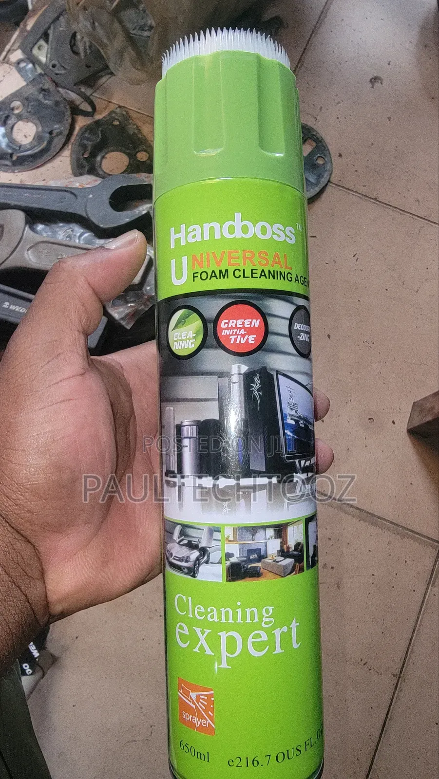 Industrial Foam Cleaner Spray