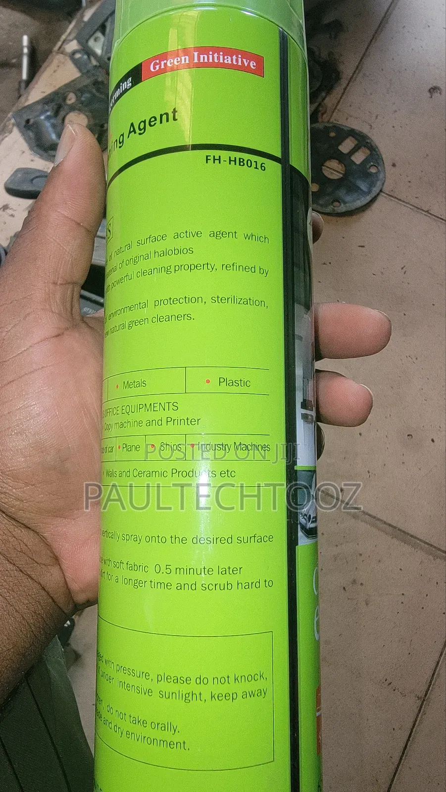 Industrial Foam Cleaner Spray