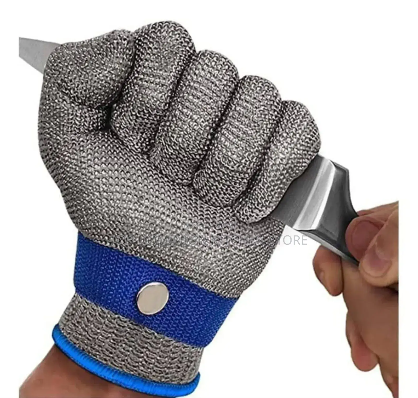 Stainless Steel Cut Resistance Chef Protective Work Hand Gloves