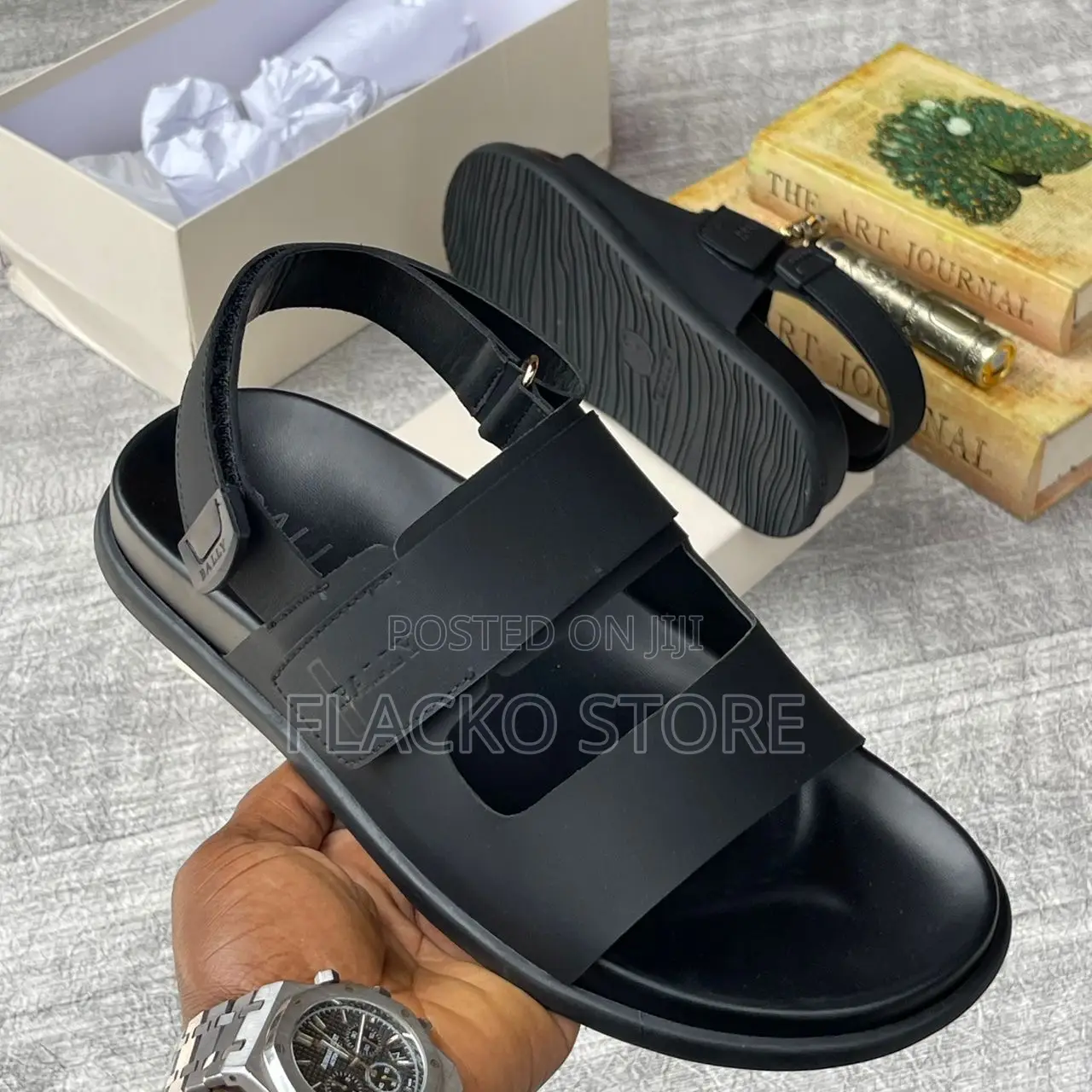 Original Bally Leather Sandals