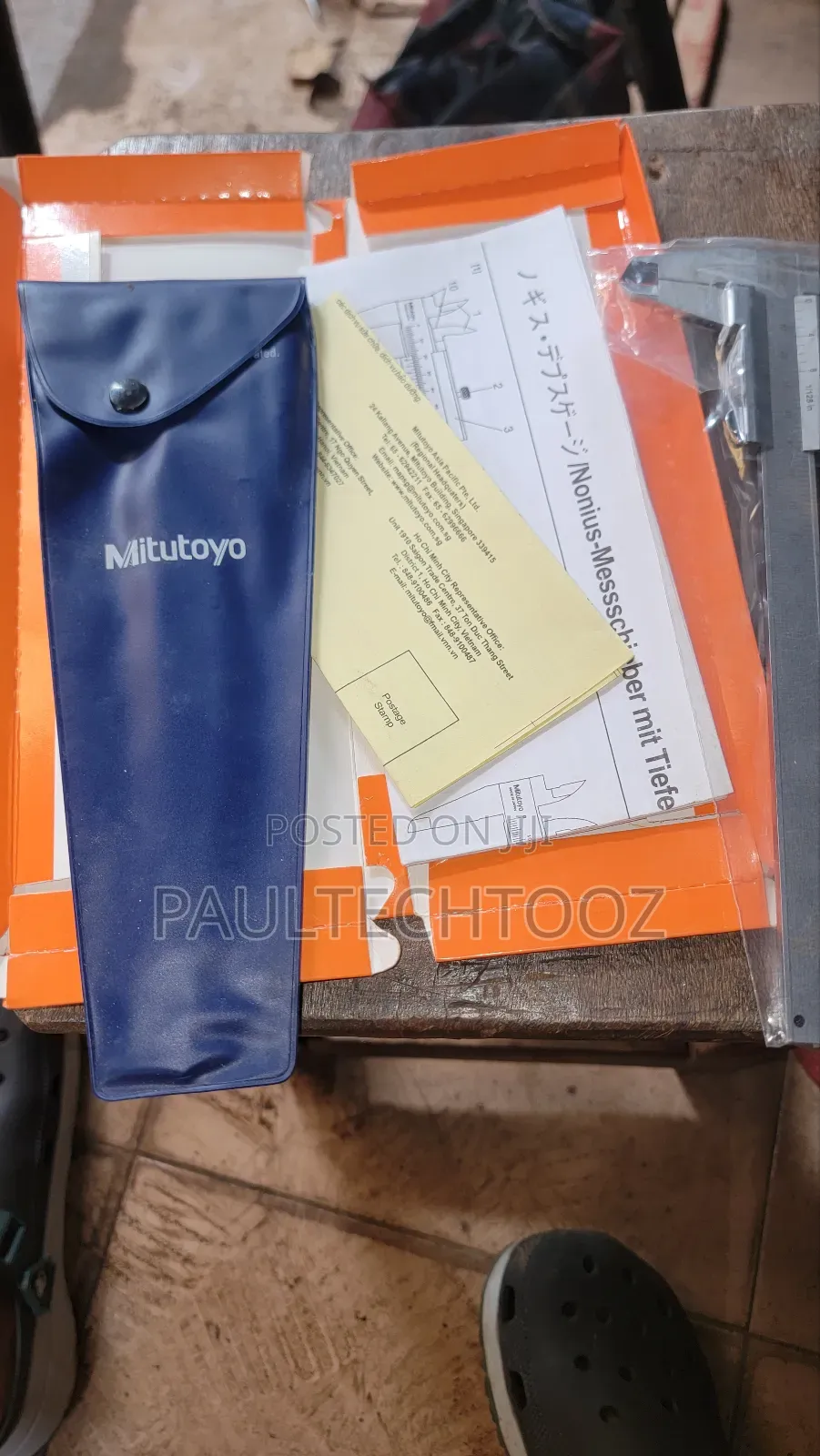 Original Vernier Caliper-Japan. Mitotoyo