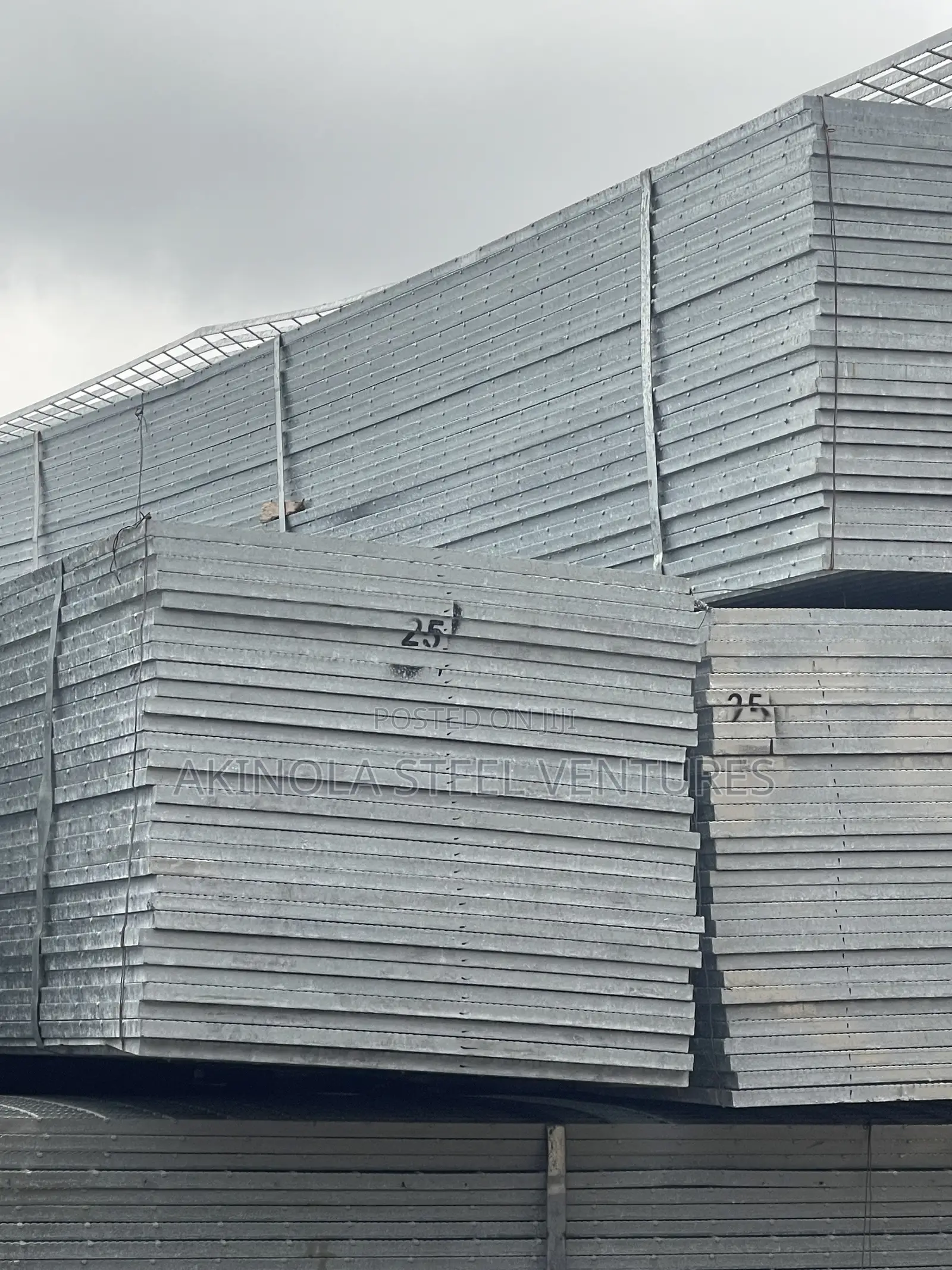 30mm X3ft by 19ft by Galvanize Gratings Sheet.