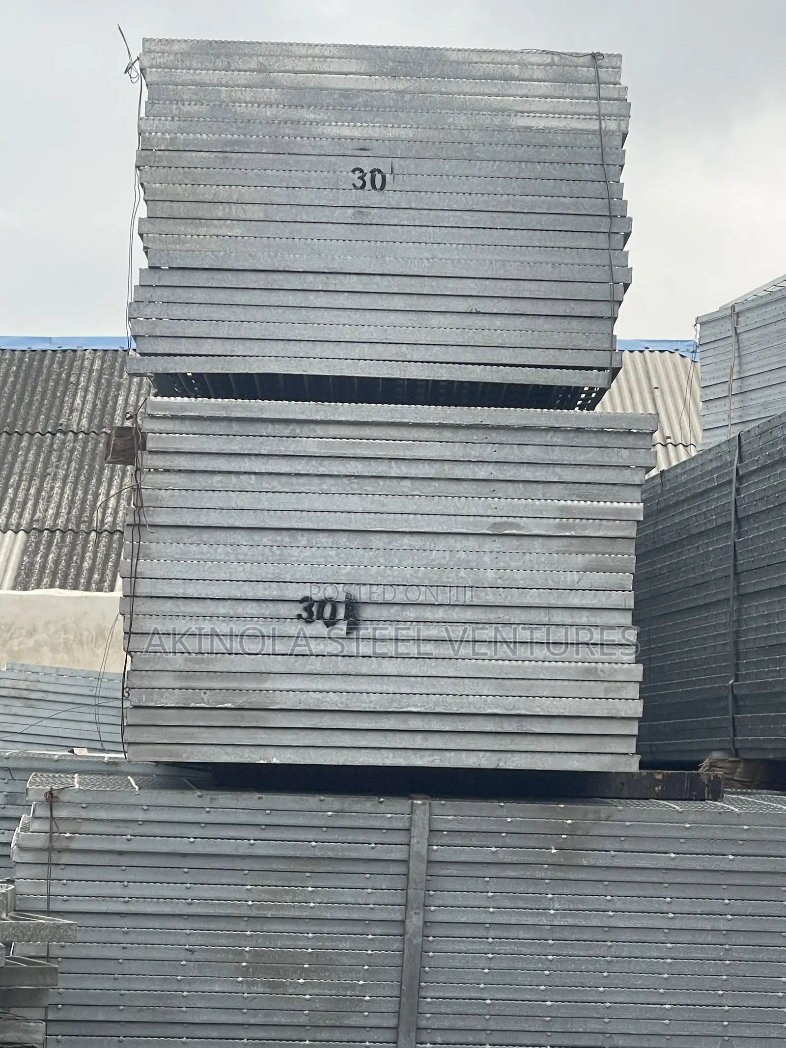 30mm X3ft by 19ft by Galvanize Gratings Sheet.