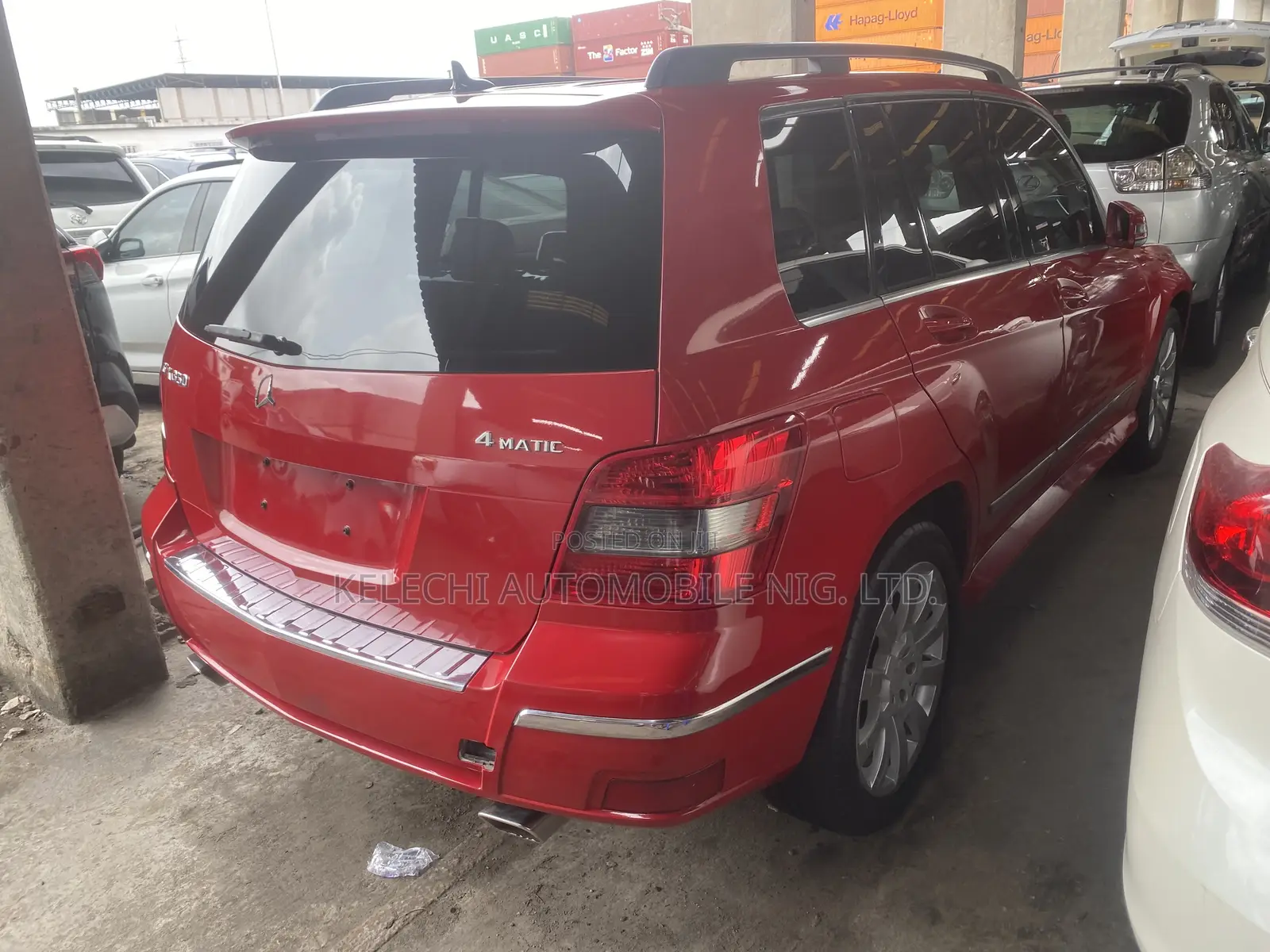 Mercedes-Benz GLK-Class 350 4MATIC 2011 Red