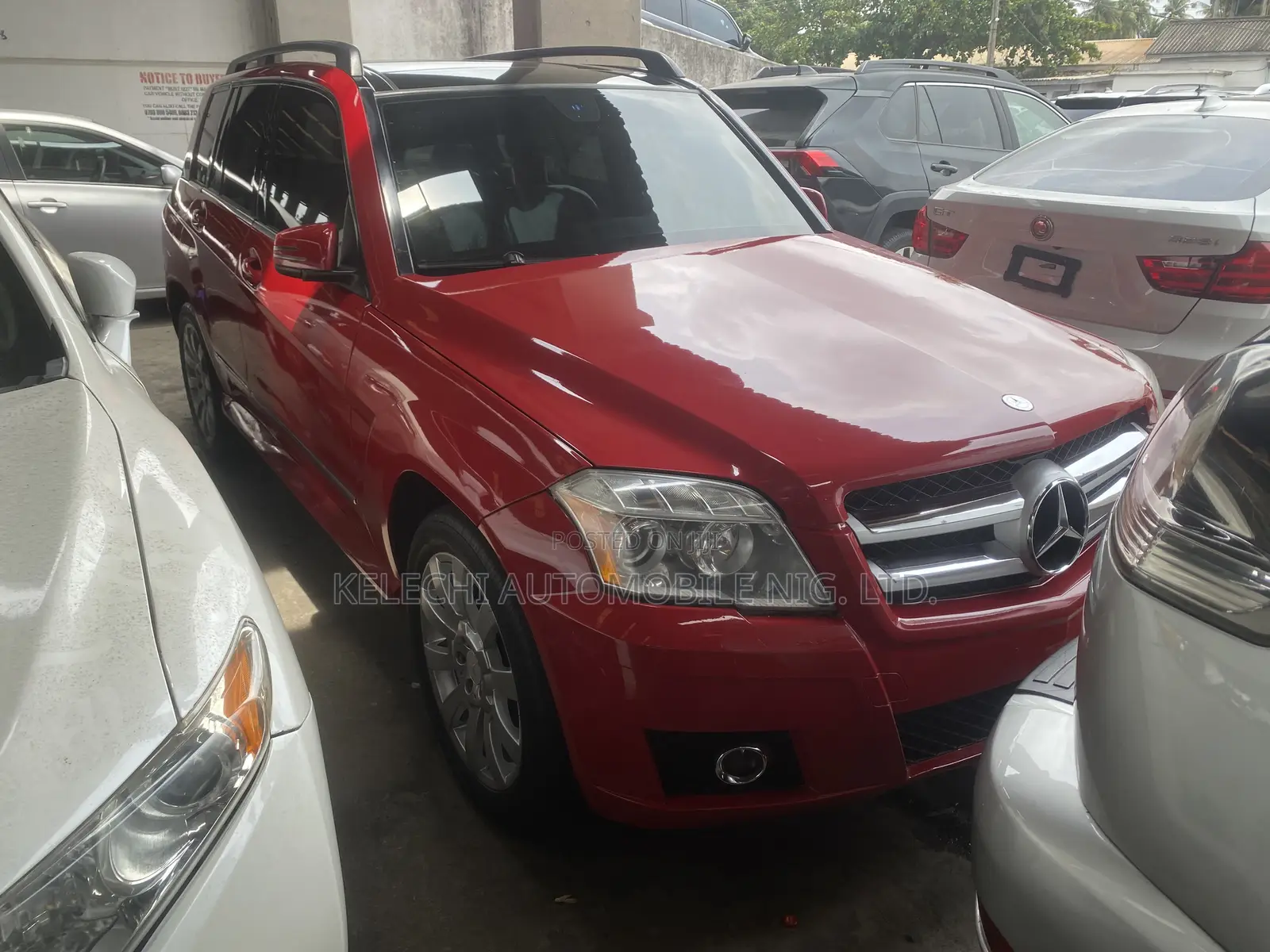 Mercedes-Benz GLK-Class 350 4MATIC 2011 Red