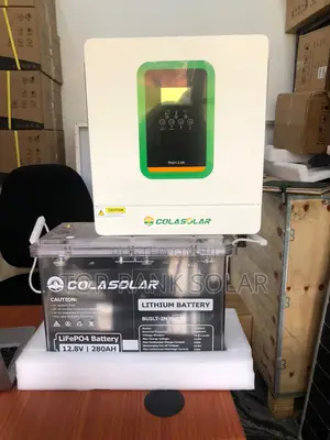 3.6kw Set Up With 2kva Inverter and Solar Panels