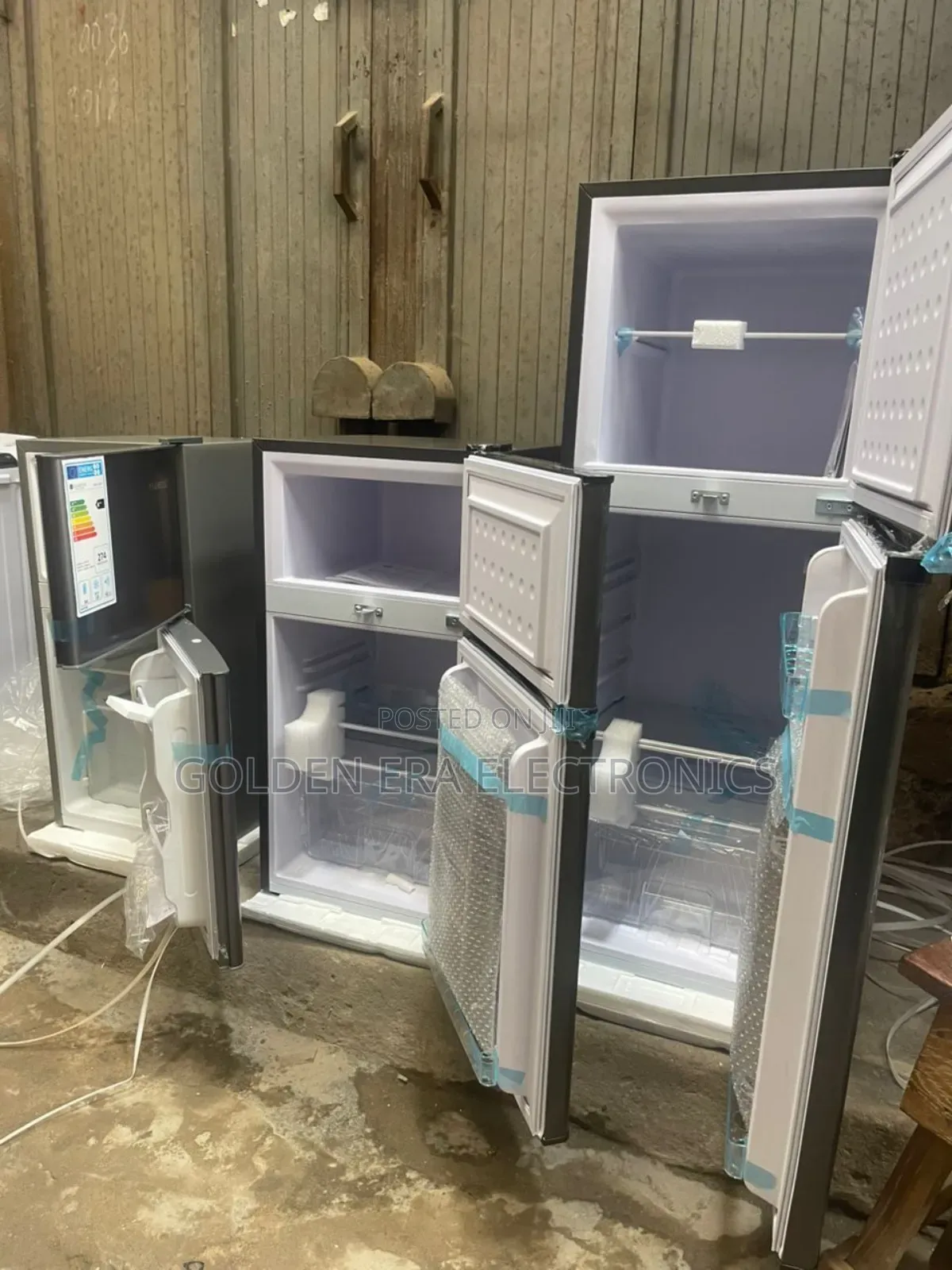 Glamstar Double Door Fridge 140litrs