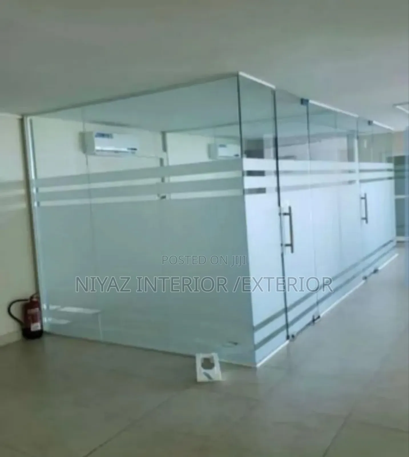Office Glass Partition Installation