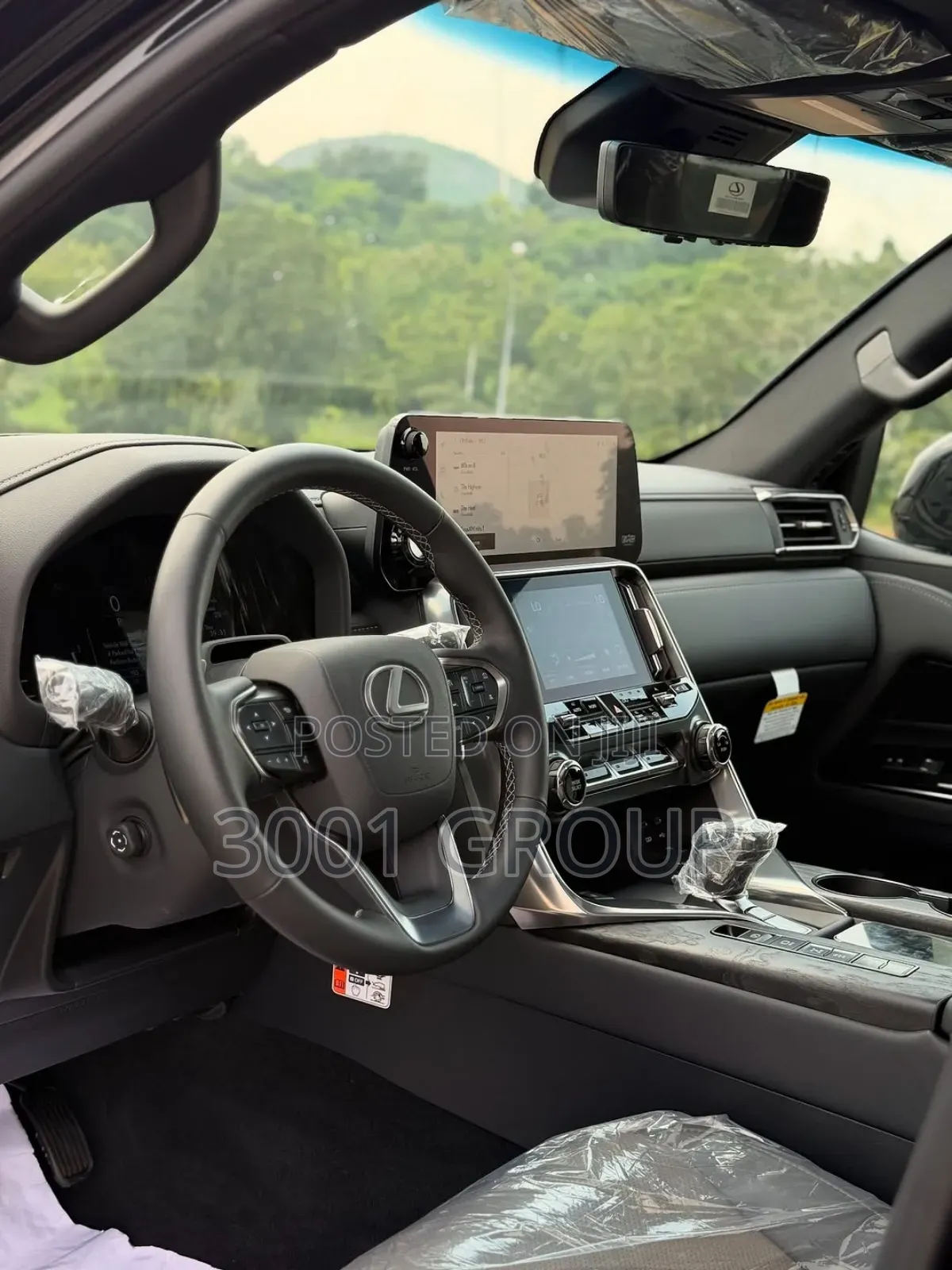 New Lexus LX LX 700h 2025 Black