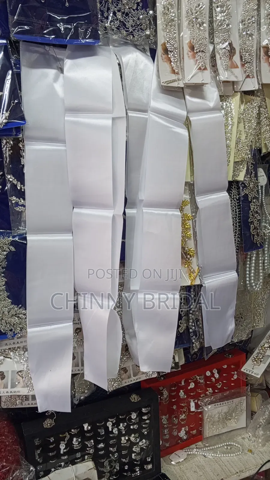 Plain White Sash, Different Colours Is Available
