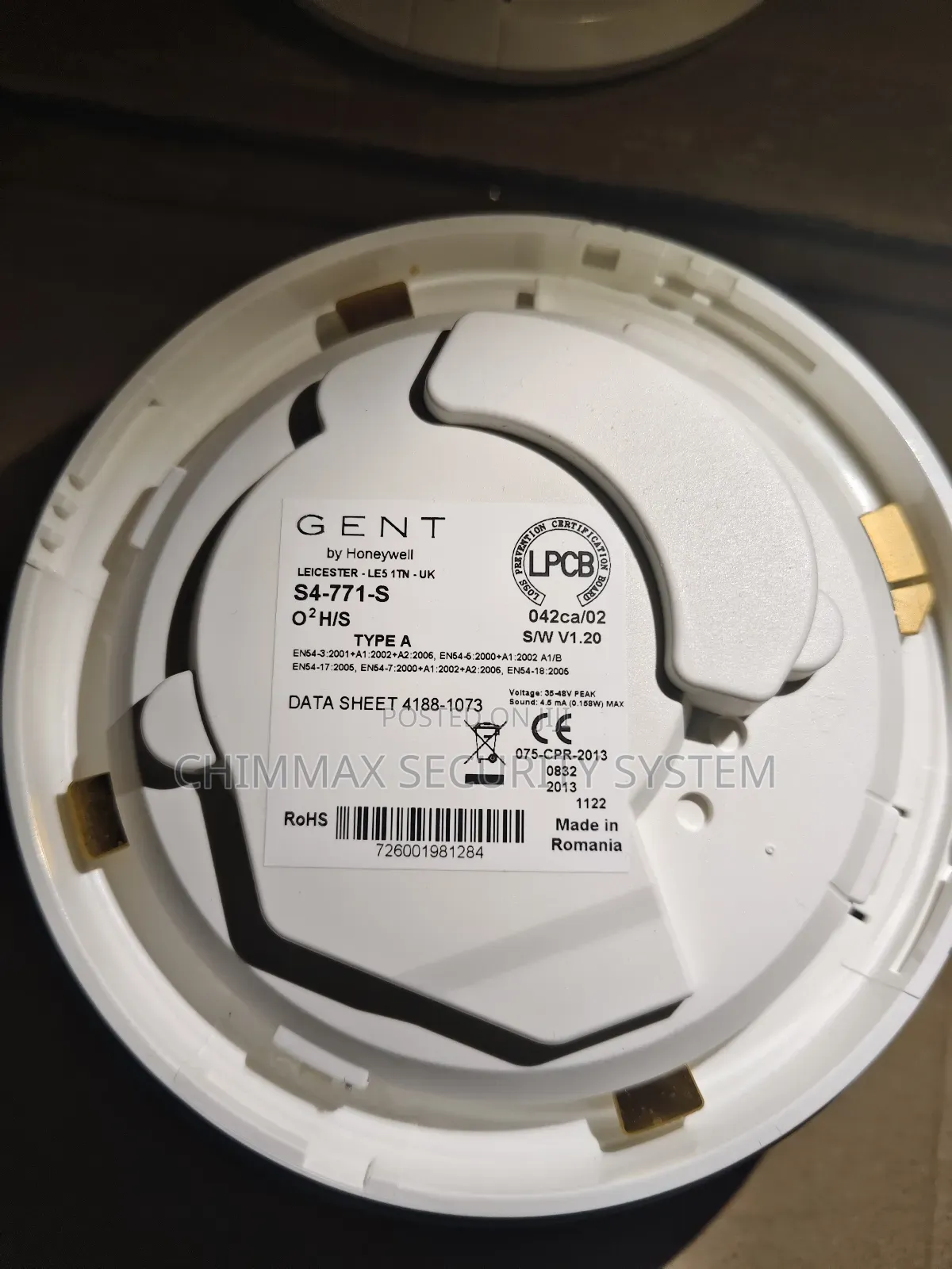 Gent S4-771-s Dual Optical + Heat Multi-sensor + Sounder