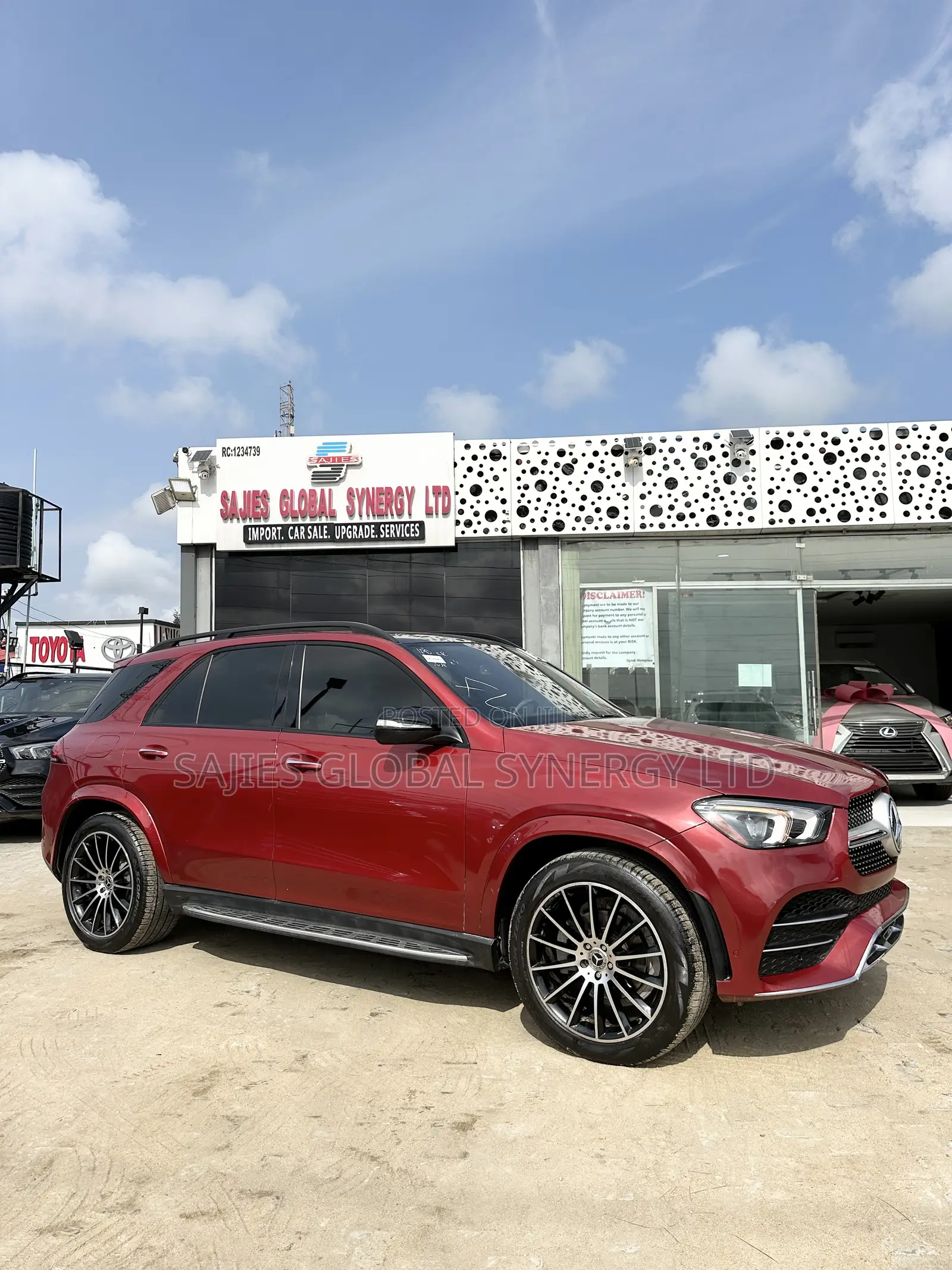 Mercedes-Benz GLE-Class GLE 350 4MATIC 2023 Red