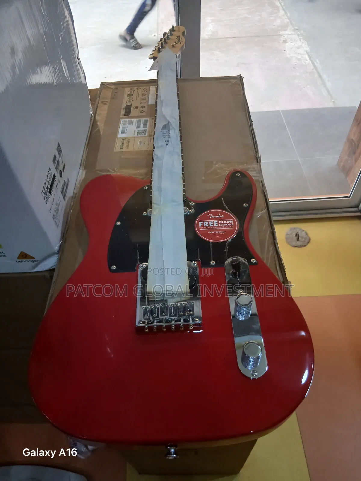 Original Fender Squirrel Telecaster Lead Guitar With Serial Number