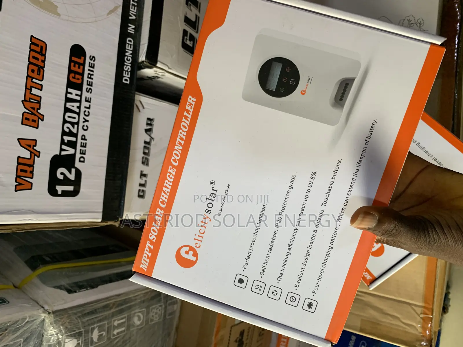 45amps 12,24,48v Felicity Charger Controller