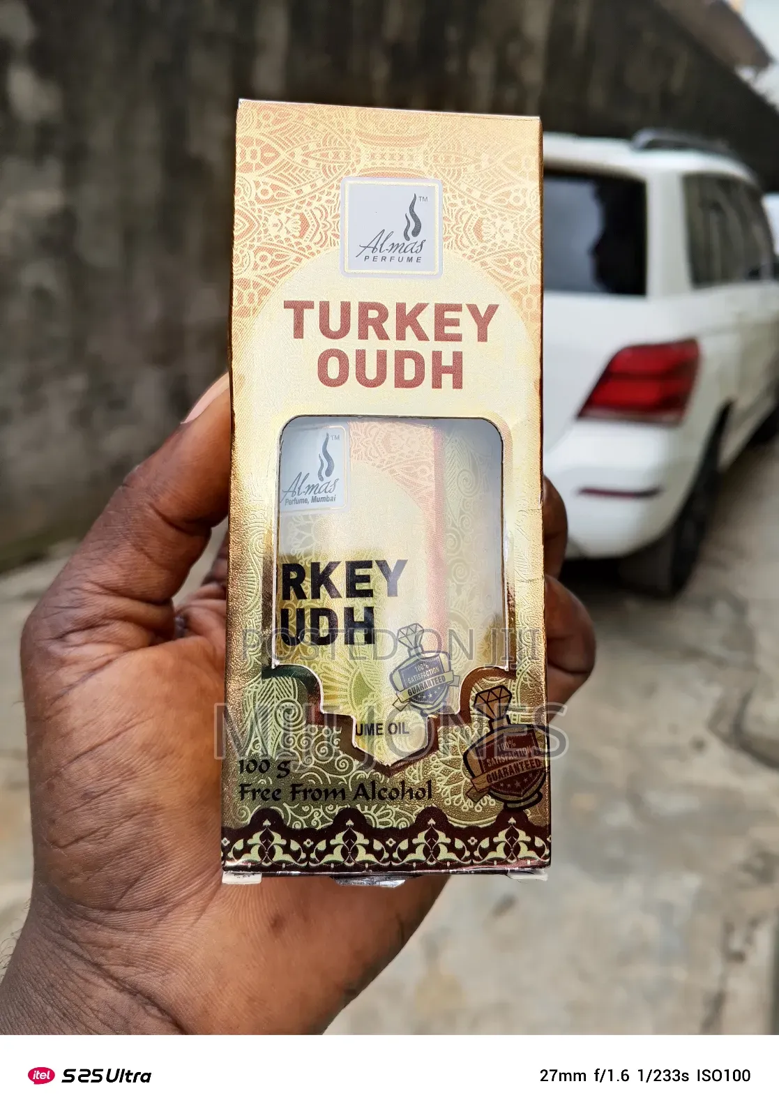 Turkey Oudh Alcohol Free Perfume Oil