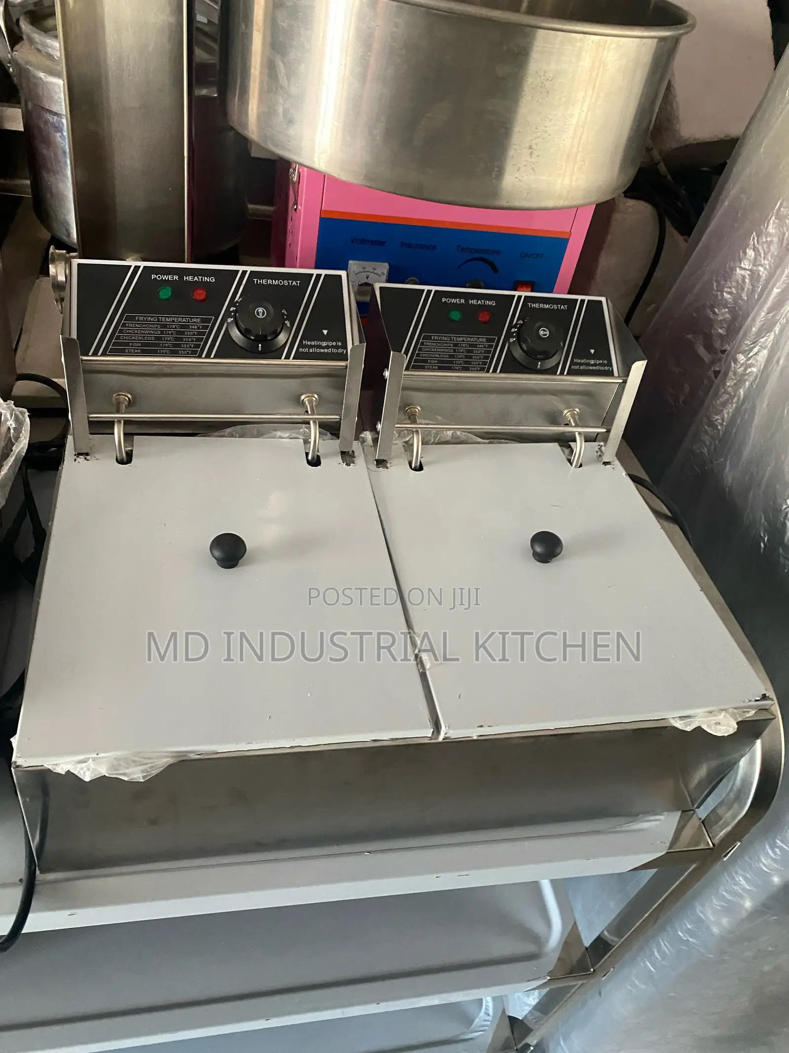 Electric Deep Fryer Double Basket 12 Liter (6+6)