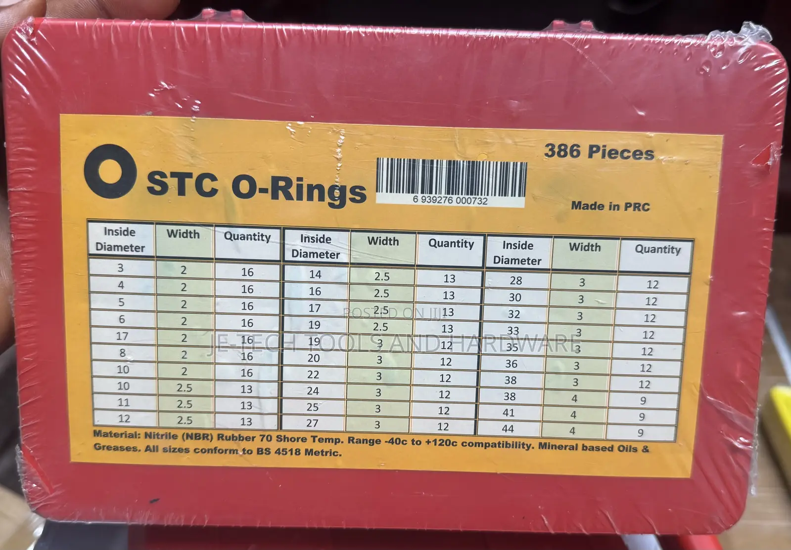 Kit Stc O-rings