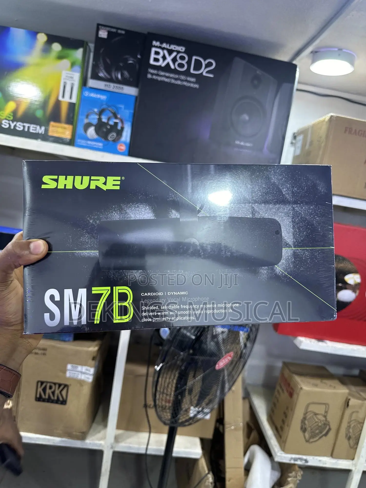 Original Sm7b Shure Studio Recording Podcast Condenser Microphone