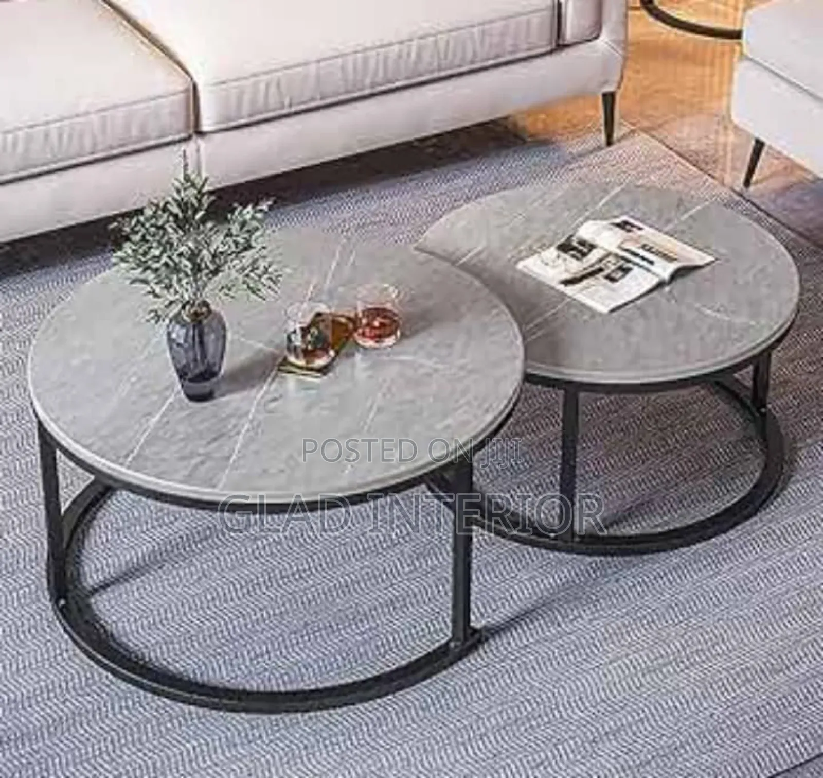 Two Step Marble Center Table