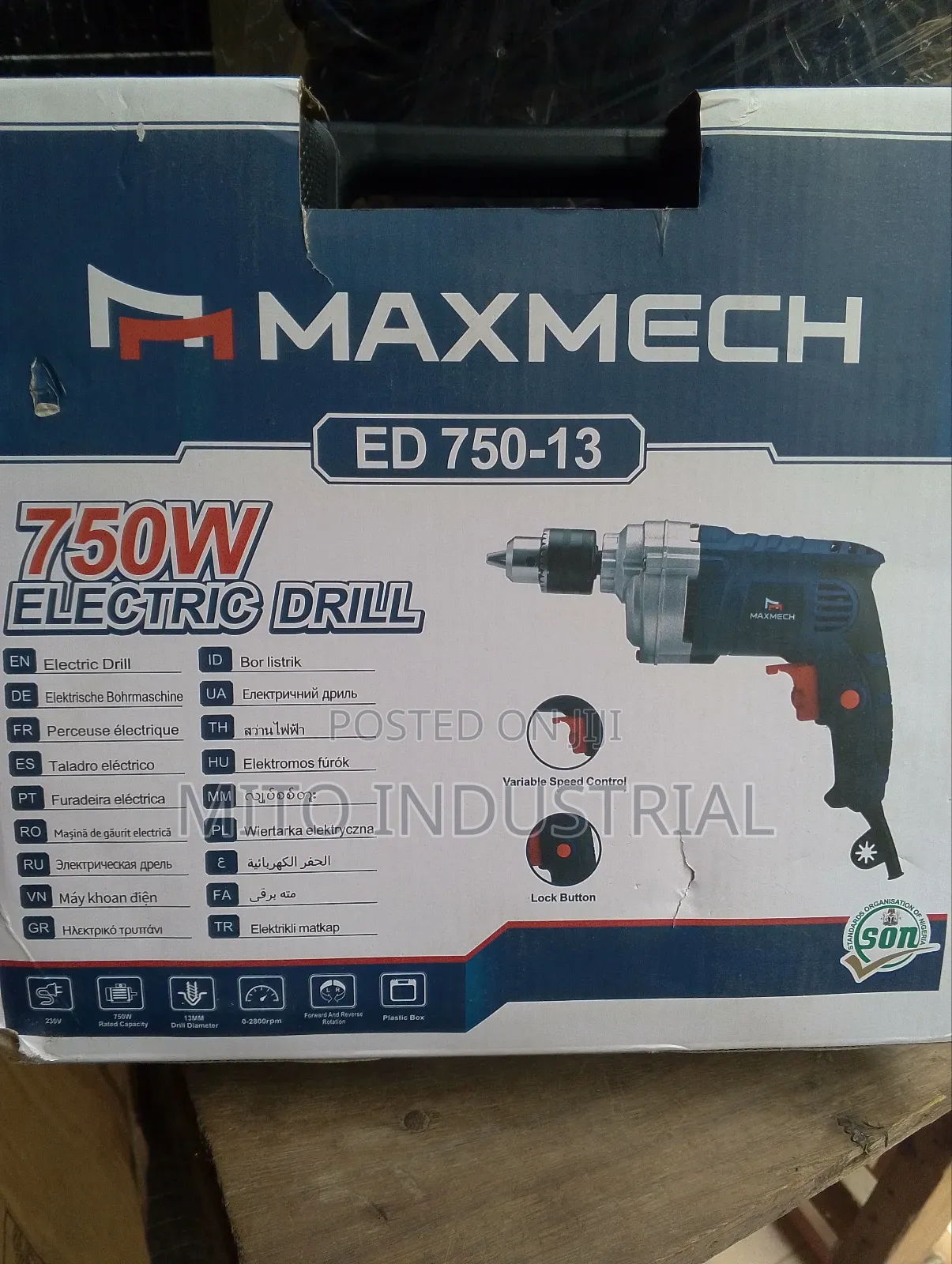 Maxmech Electric Drill