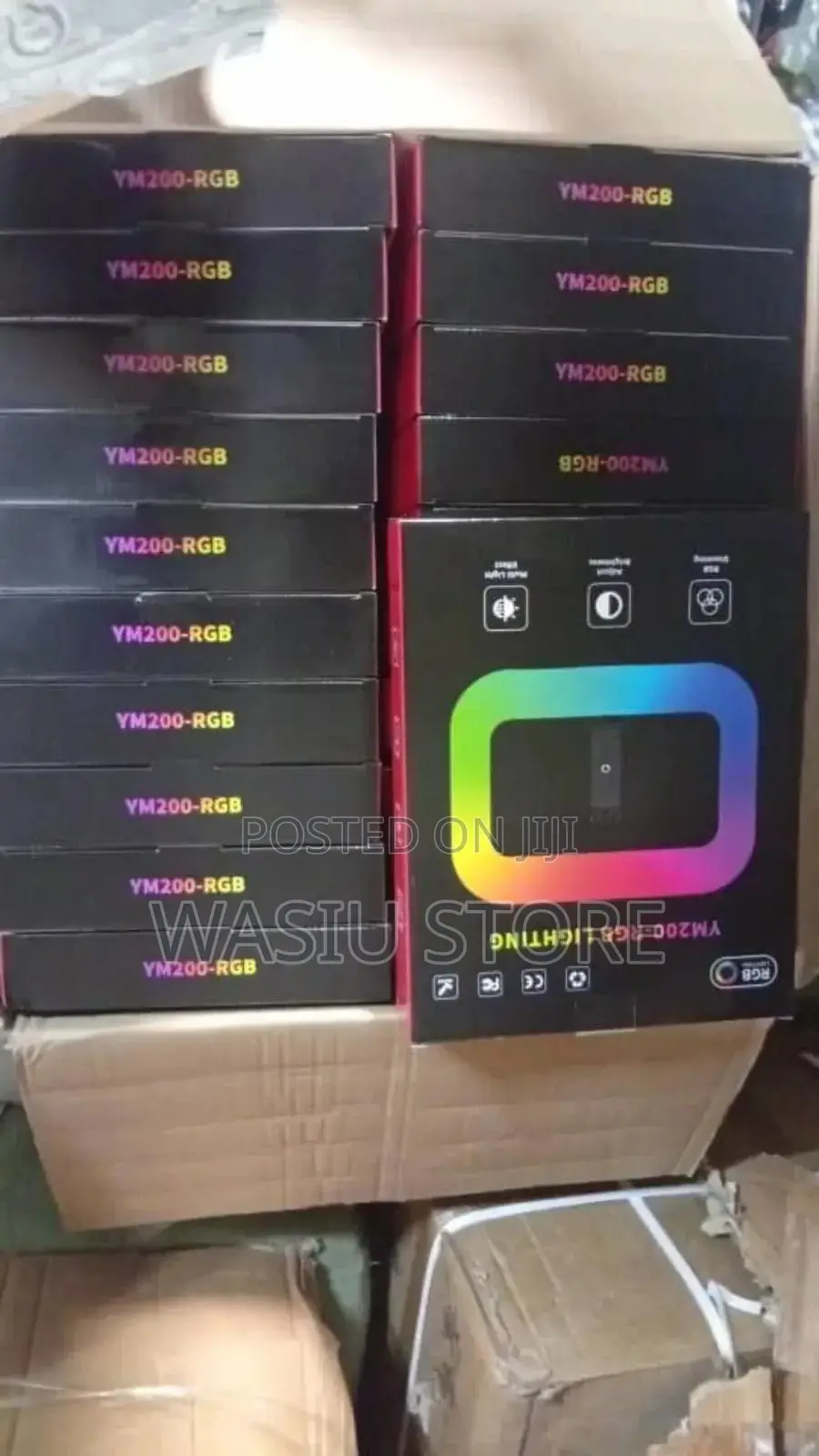 Ym200-rgb Handheld Ring Fill Light