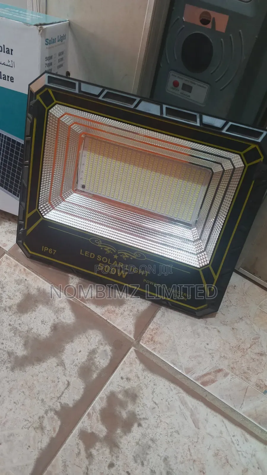 500w All in One Solar Flood Light
