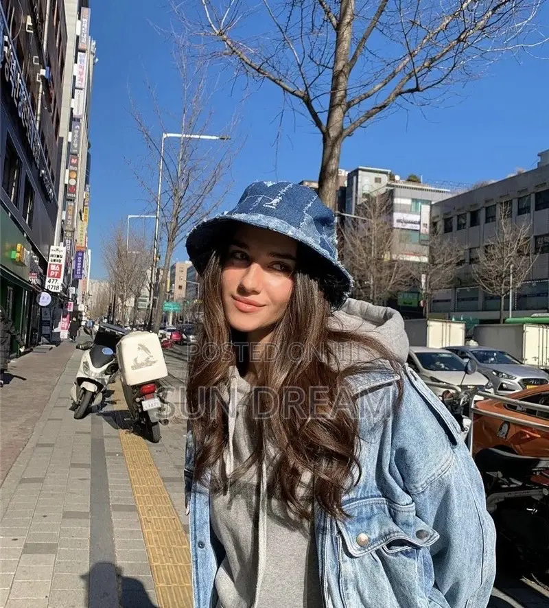 Jeans Hat Denim Hat Woman Cap