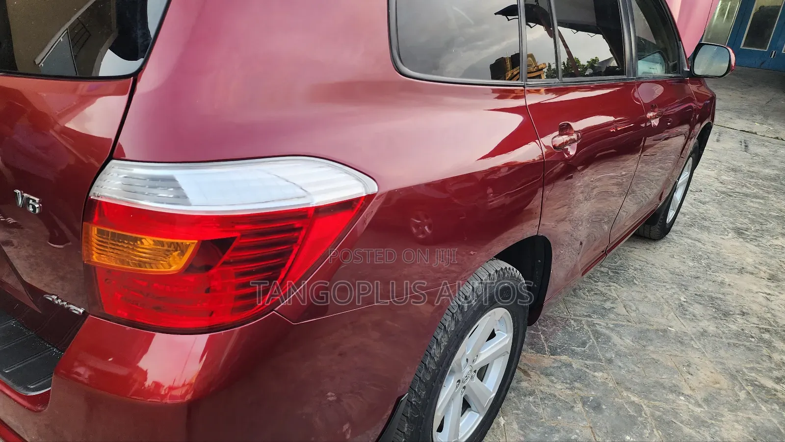 Toyota Highlander 2008 Burgundy