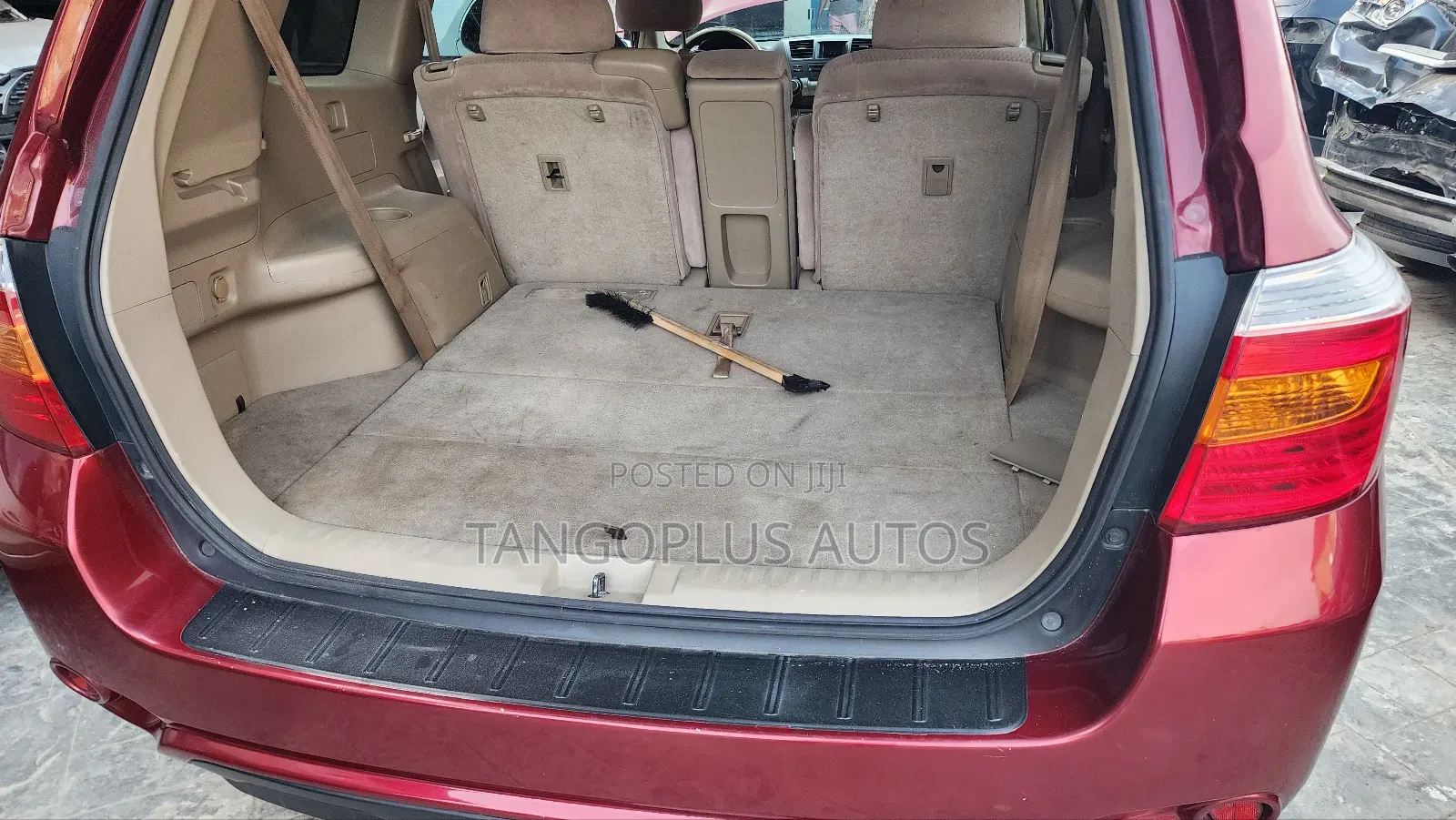 Toyota Highlander 2008 Burgundy