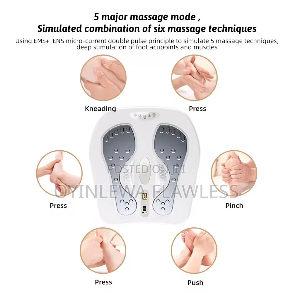 Infrared Digital Acupunctur Pulse Emf Foot Electric Massager