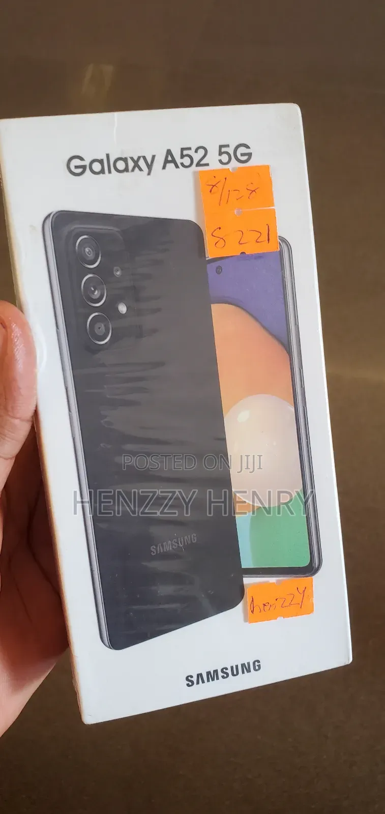 New Samsung Galaxy A52 128 GB Purple