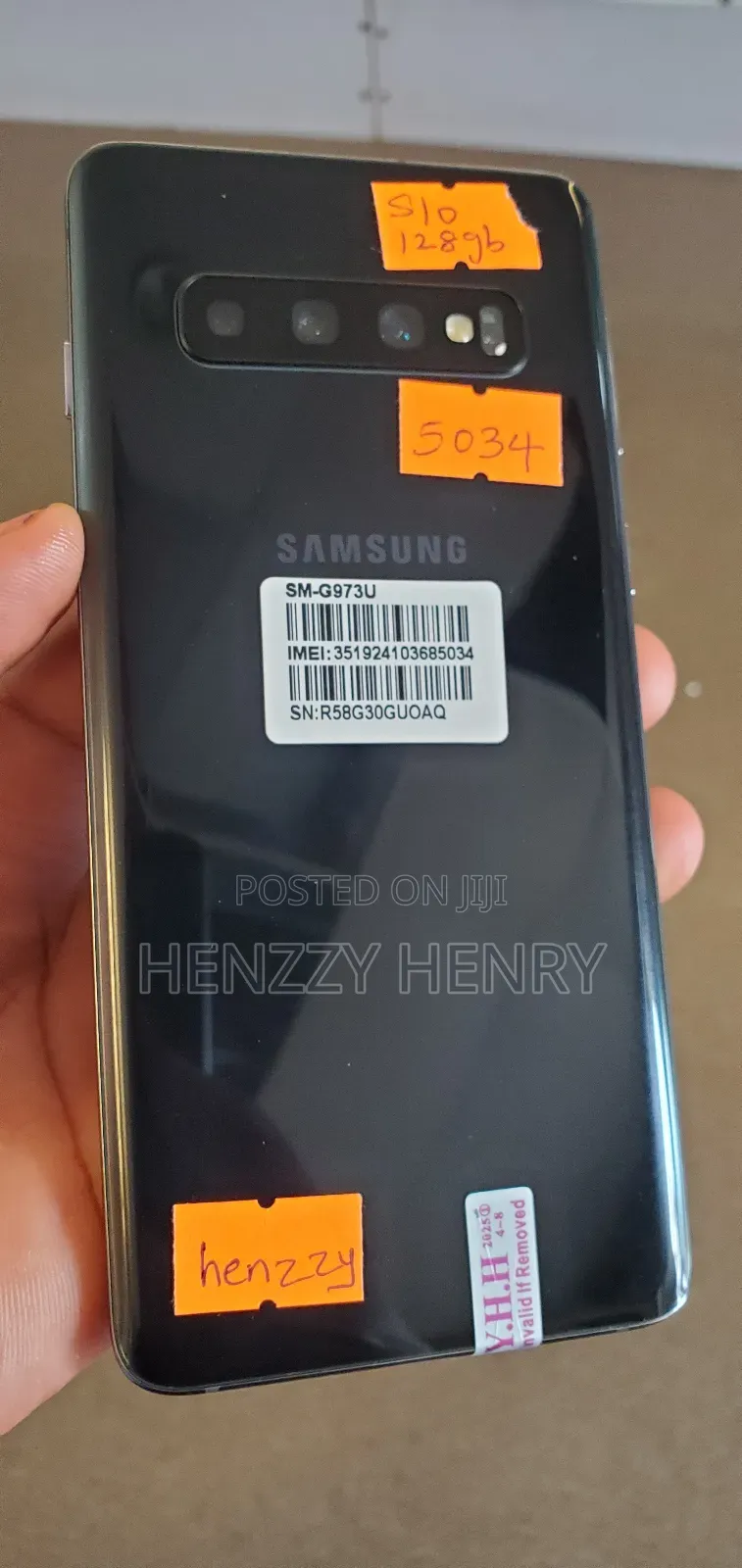 Samsung Galaxy S10 128 GB Black