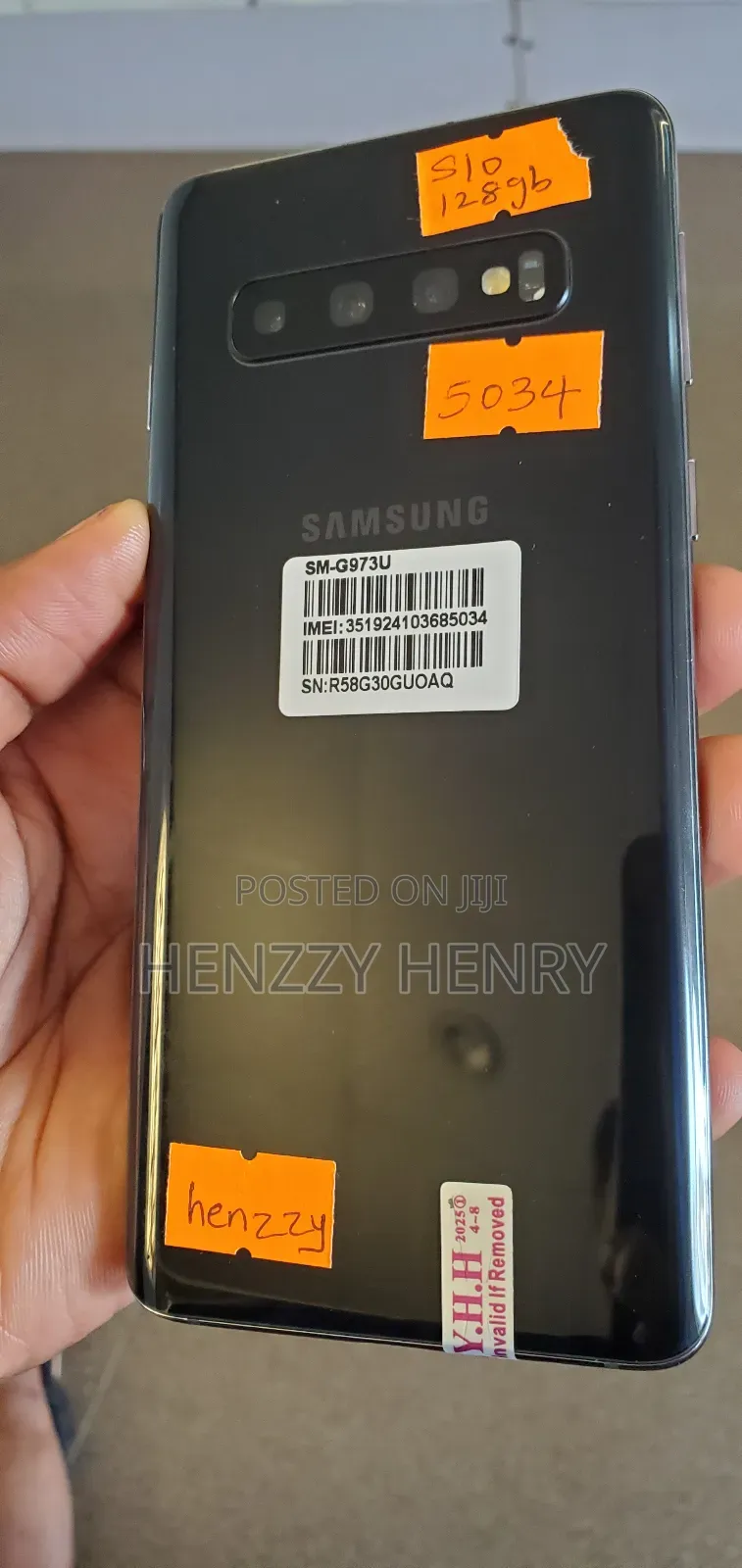 Samsung Galaxy S10 128 GB Black