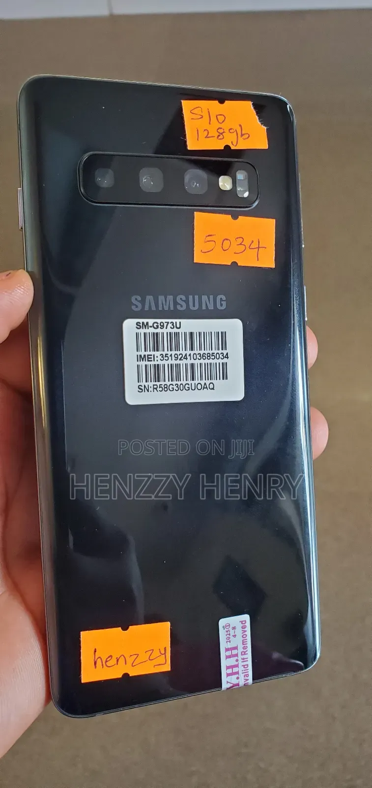 Samsung Galaxy S10 128 GB Black