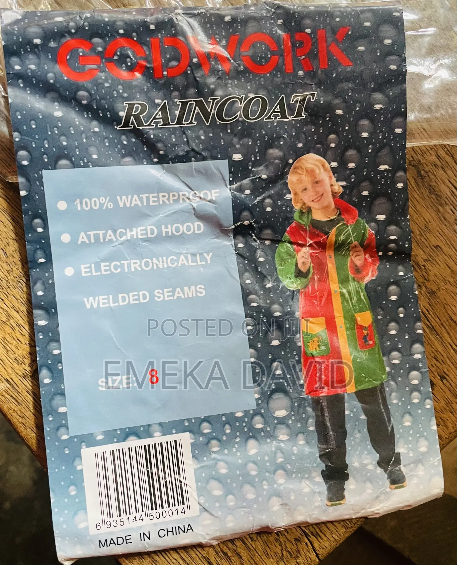 Children Raincoat