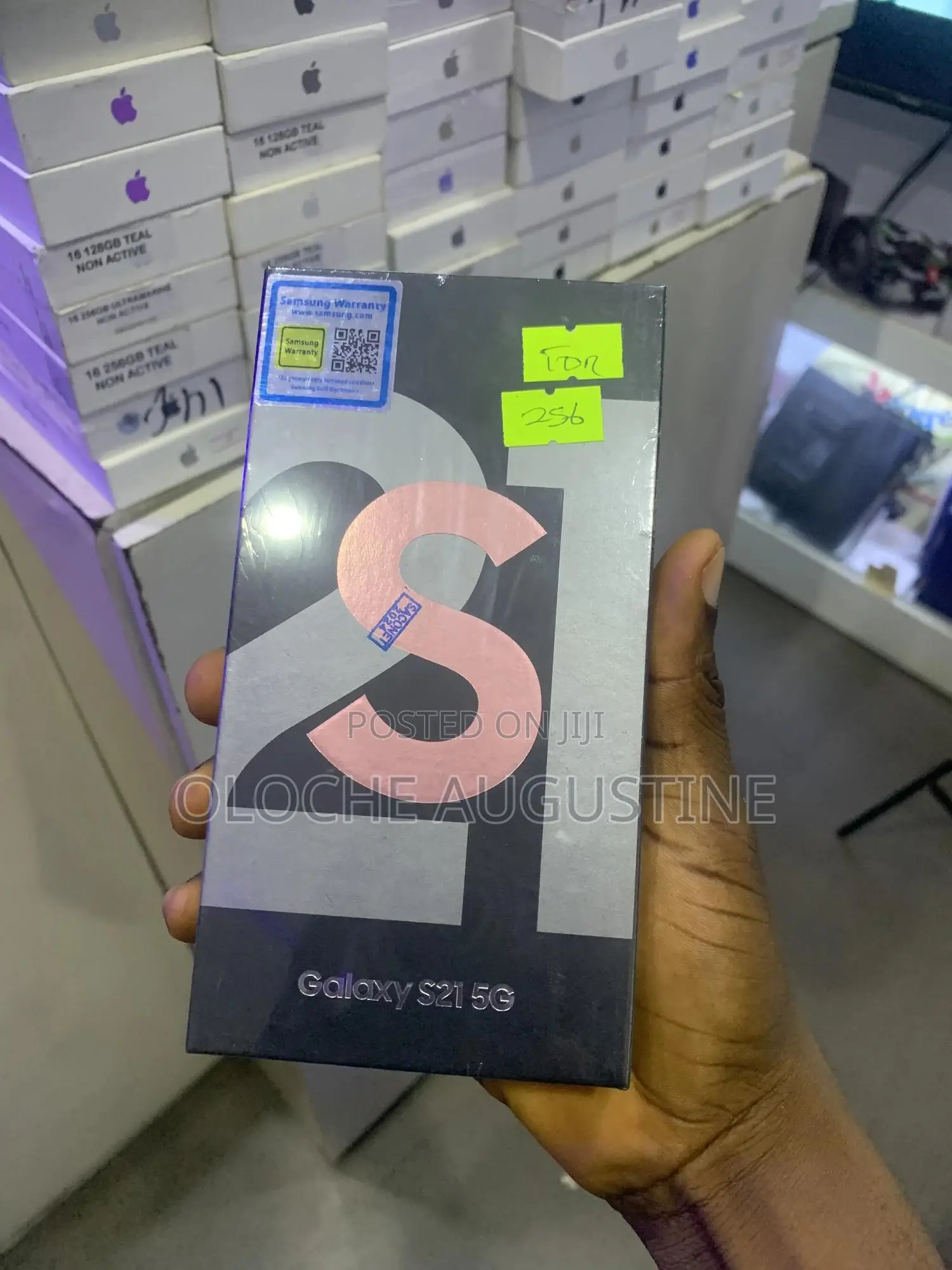 New Samsung Galaxy S21 5G 256 GB Gold