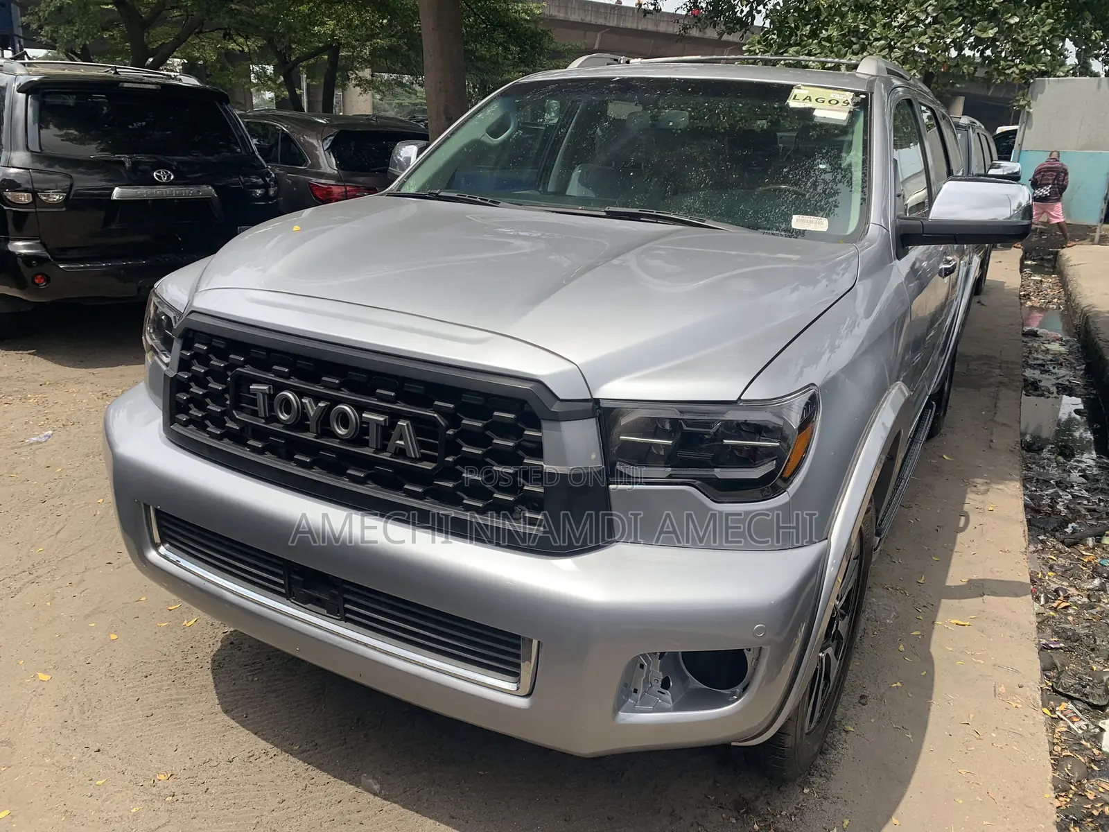 Toyota Sequoia Platinum 4x4 2018 Silver