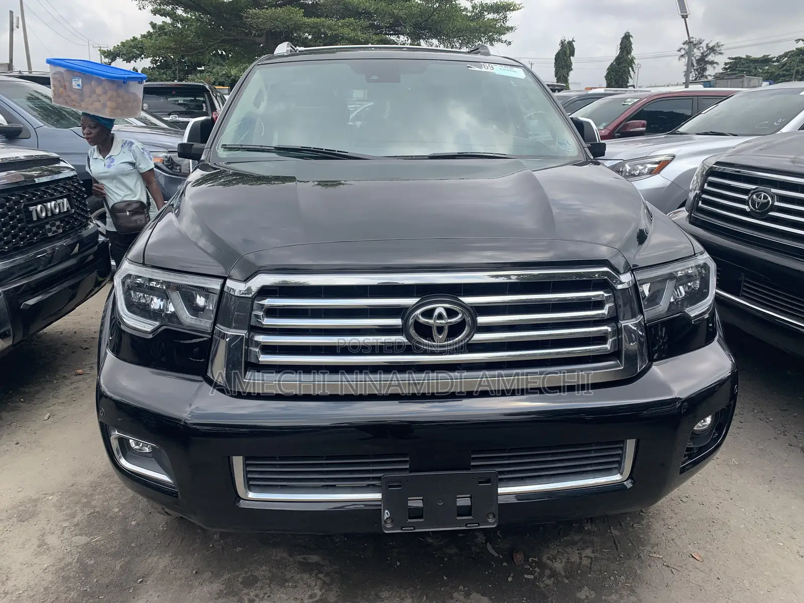 Toyota Sequoia Platinum 4x4 2019 Black