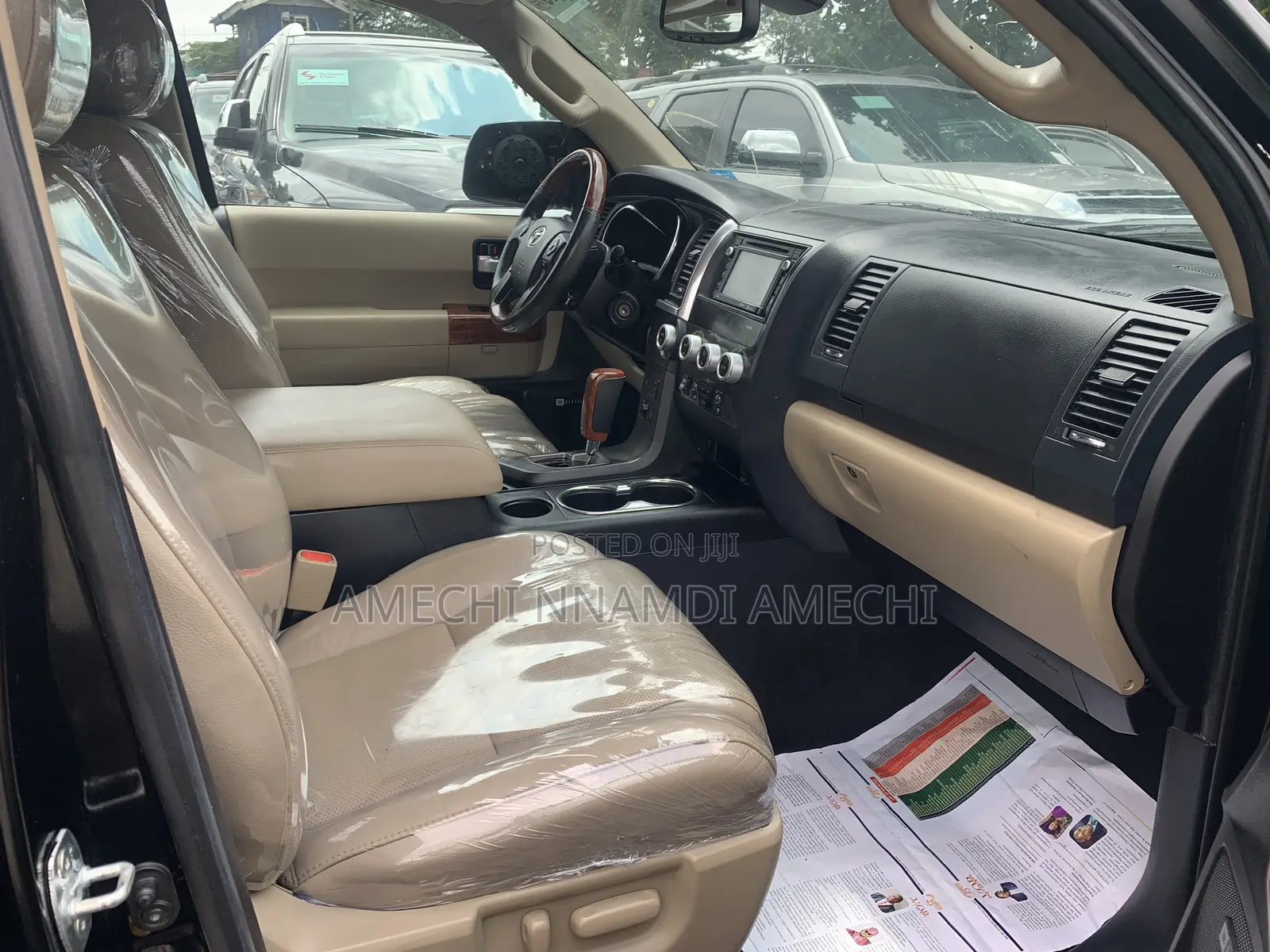 Toyota Sequoia Platinum 4x4 2019 Black