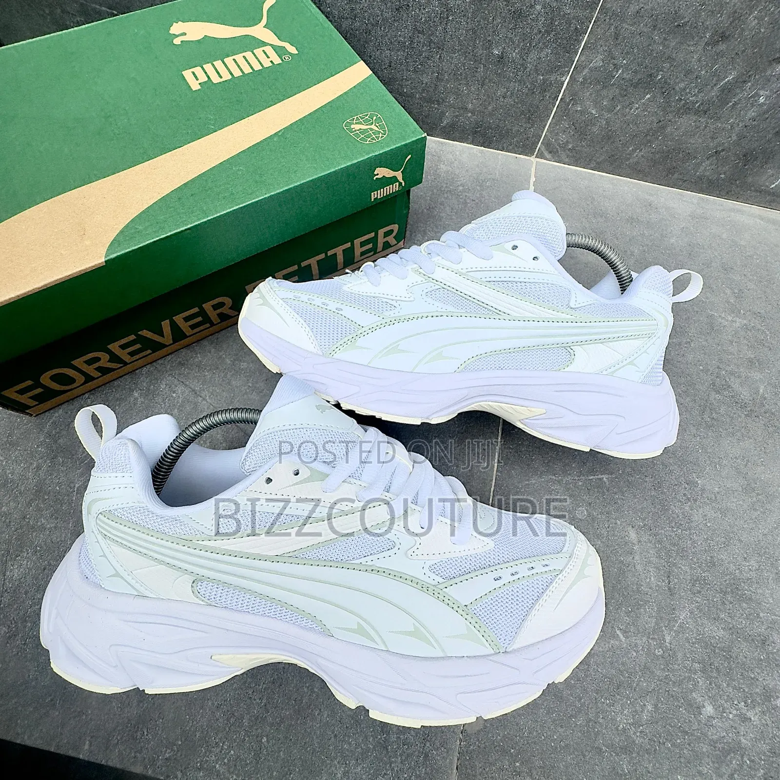 Original Puma Morphic White Sneakers Available in Store