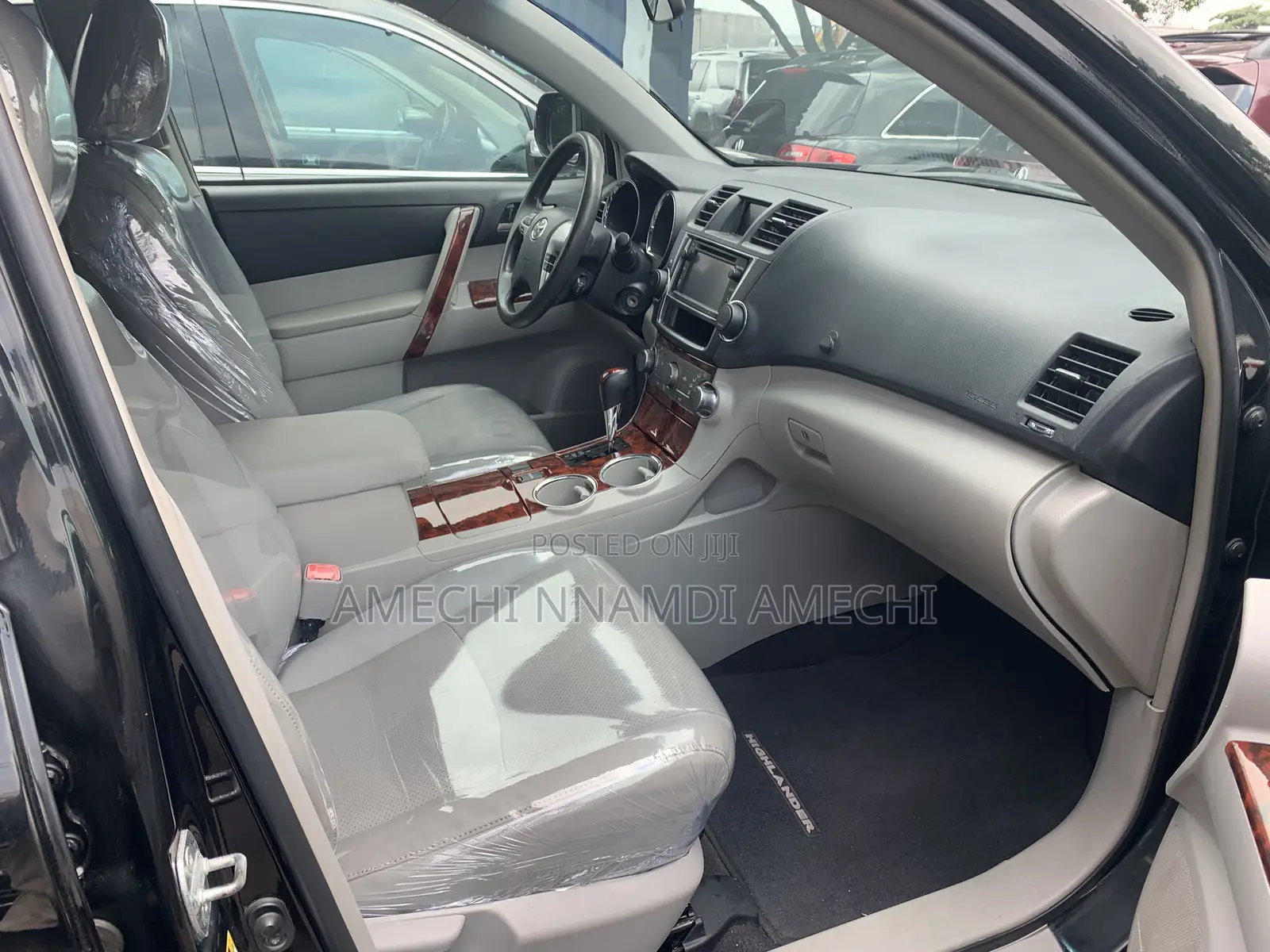 Toyota Highlander Limited 3.5l 4WD 2013 Black