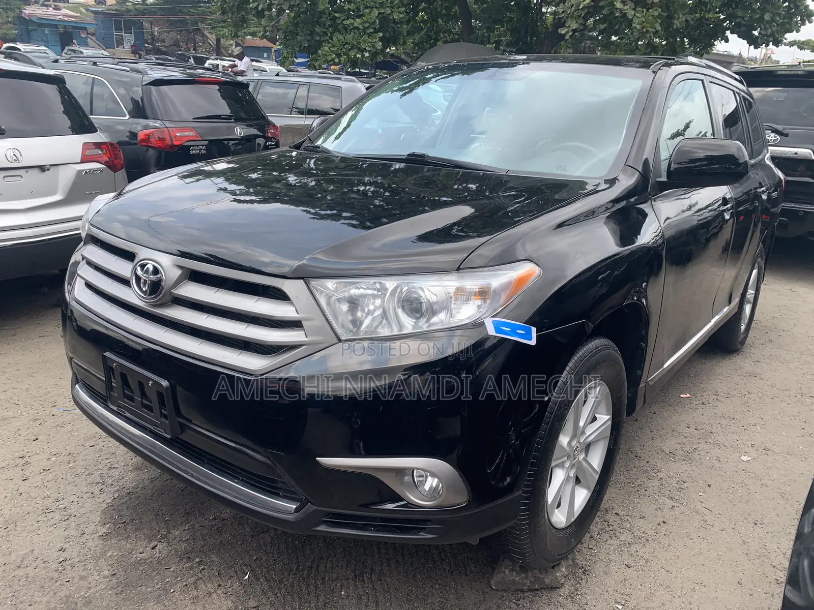 Toyota Highlander Limited 3.5l 4WD 2013 Black