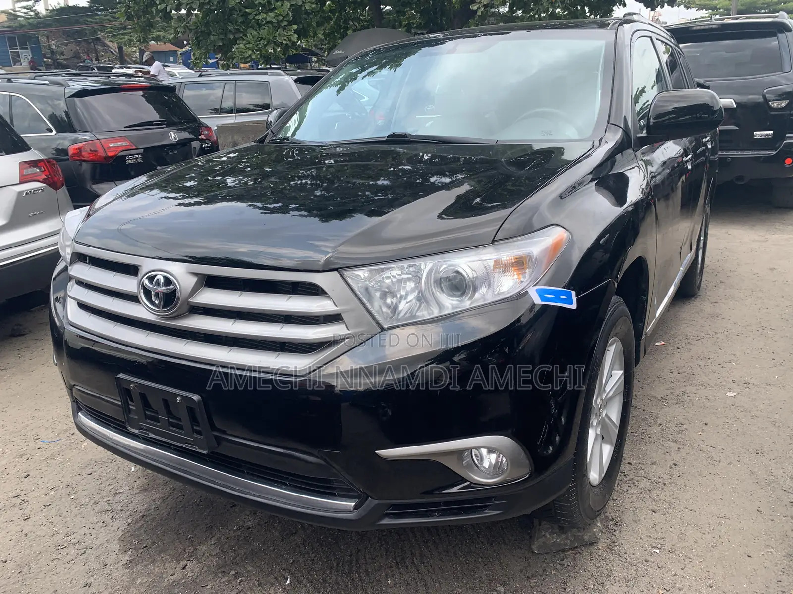 Toyota Highlander Limited 3.5l 4WD 2013 Black