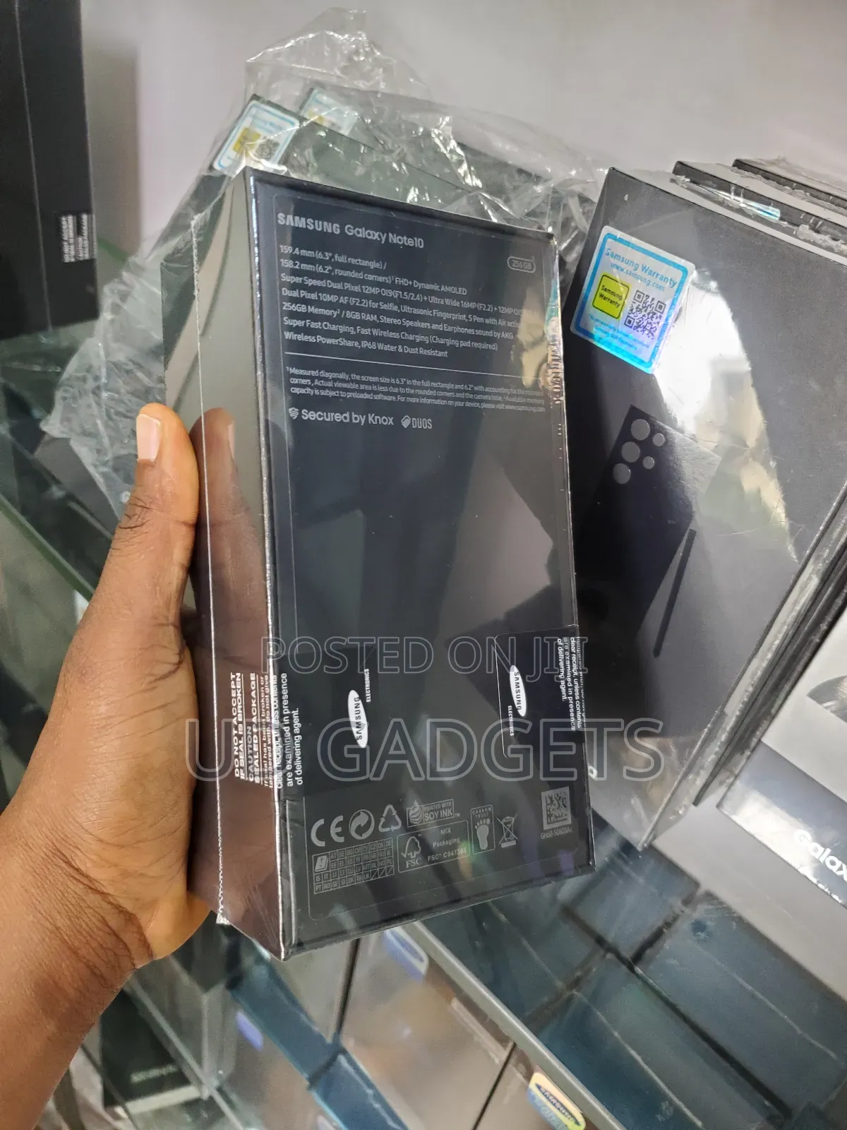 New Samsung Galaxy Note 10 5G 256 GB Black