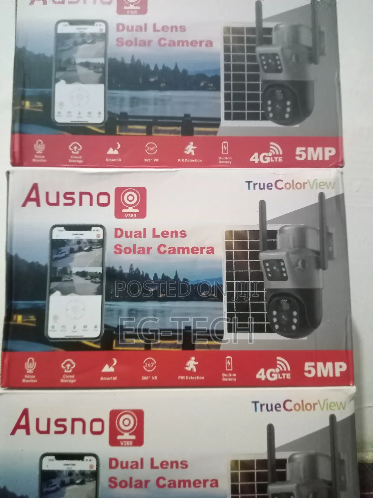 Dual Lens CCTV Camera ( Payment on Delivery)
