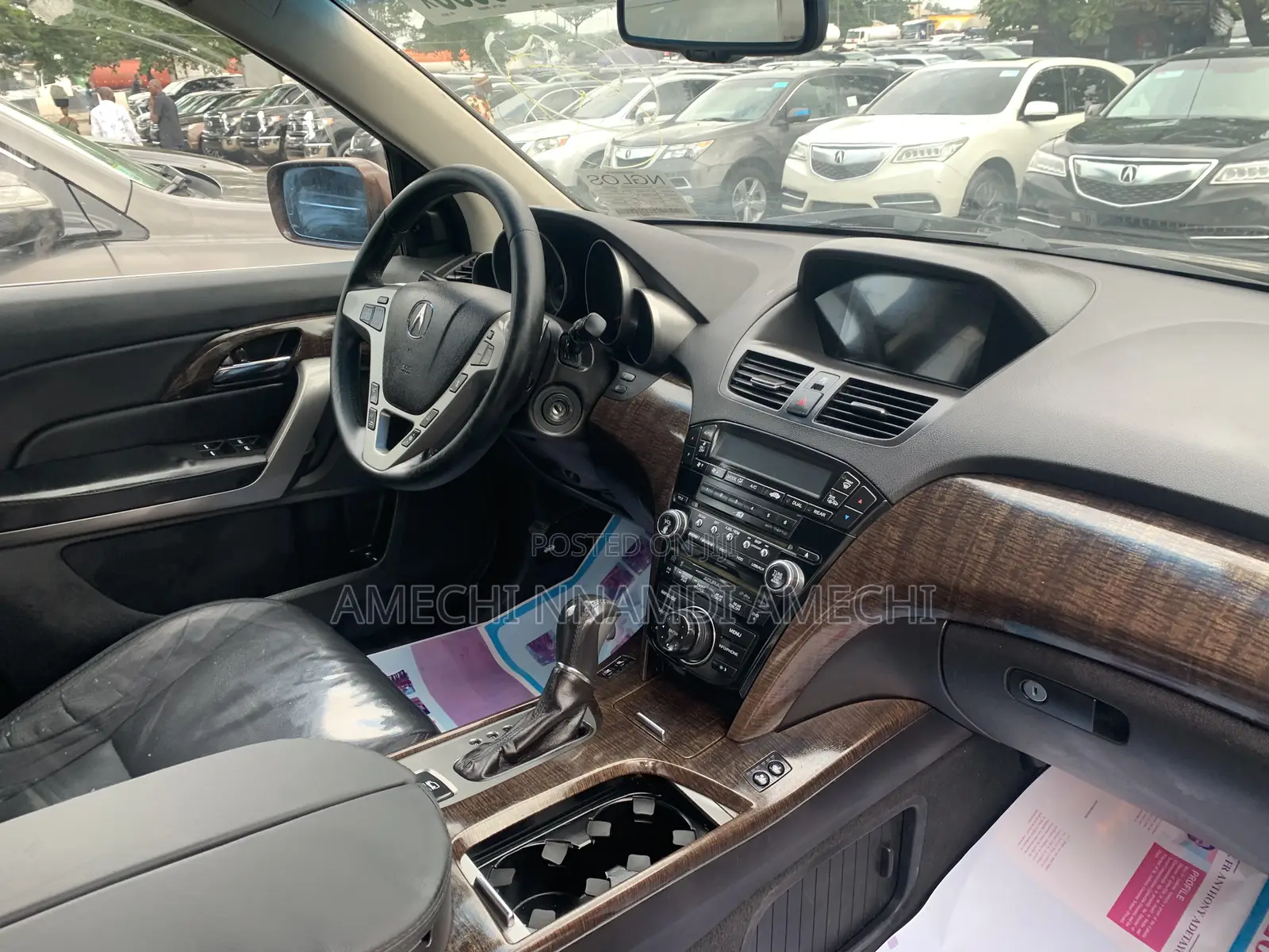 Acura MDX Advance Package SUV AWD (3.7L 6cyl 6A) 2013 Brown