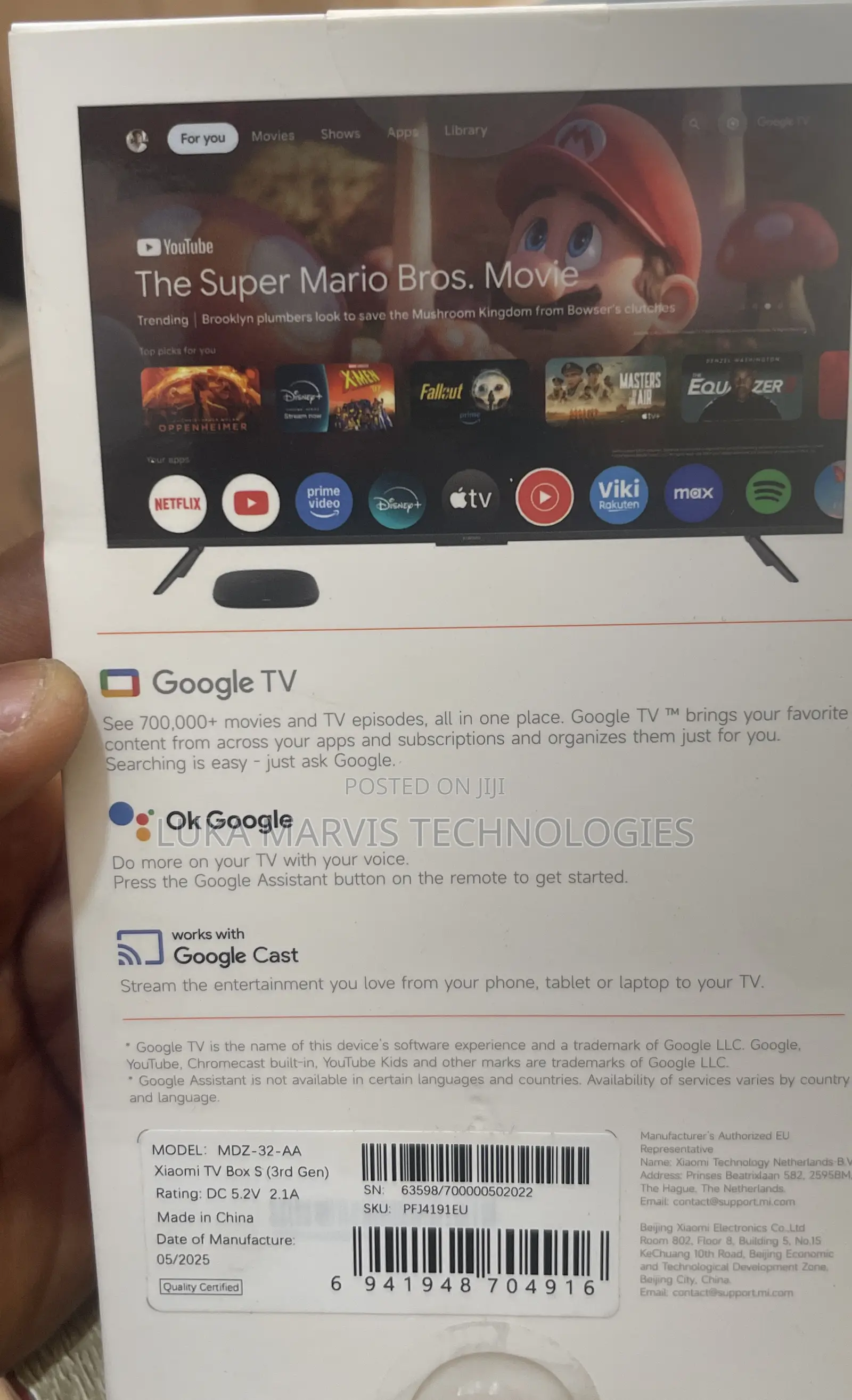Xiaomi Tv Box 3rd Gen Ultra-Hi