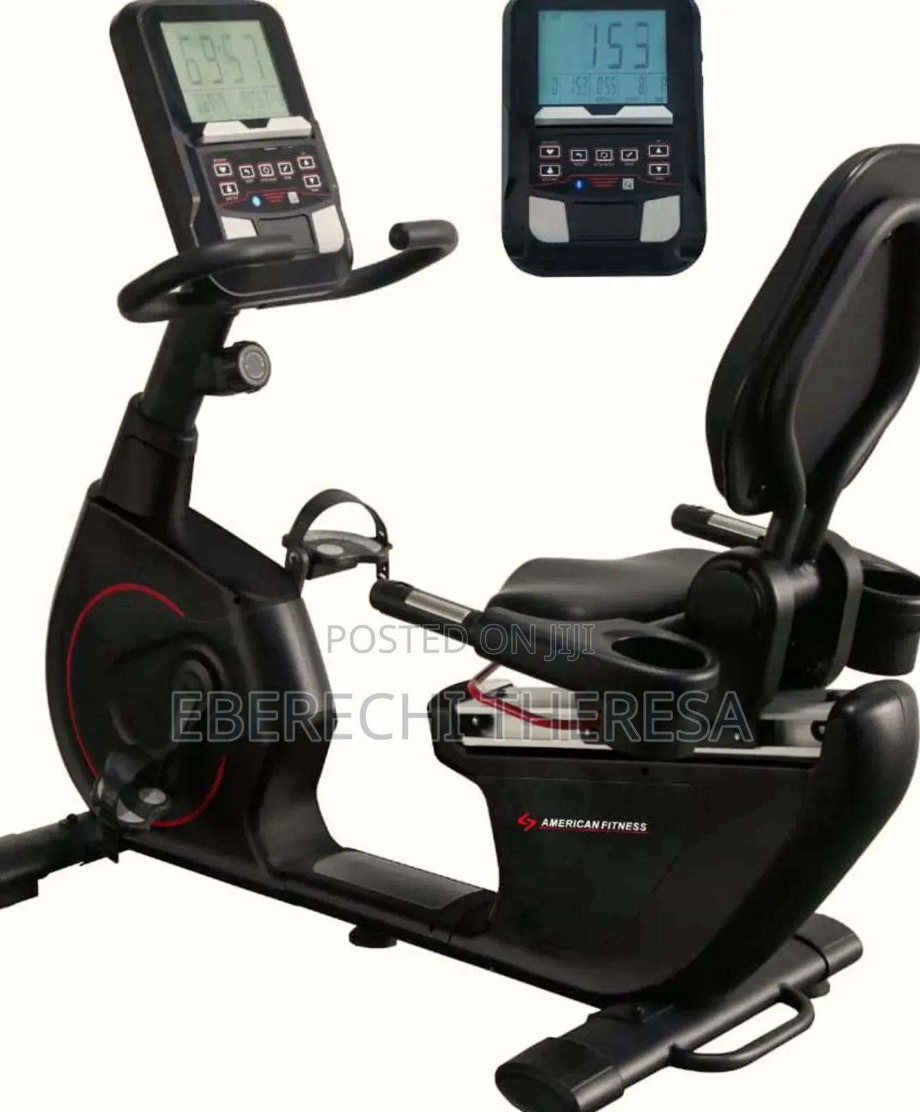 Newly  Designed American Fitness Commercial Recumbent Bike