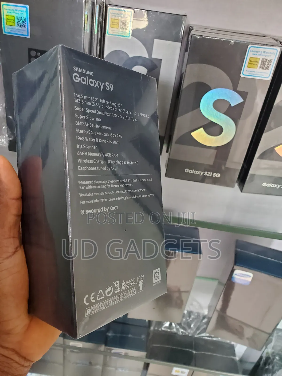 New Samsung Galaxy S9 64 GB Purple