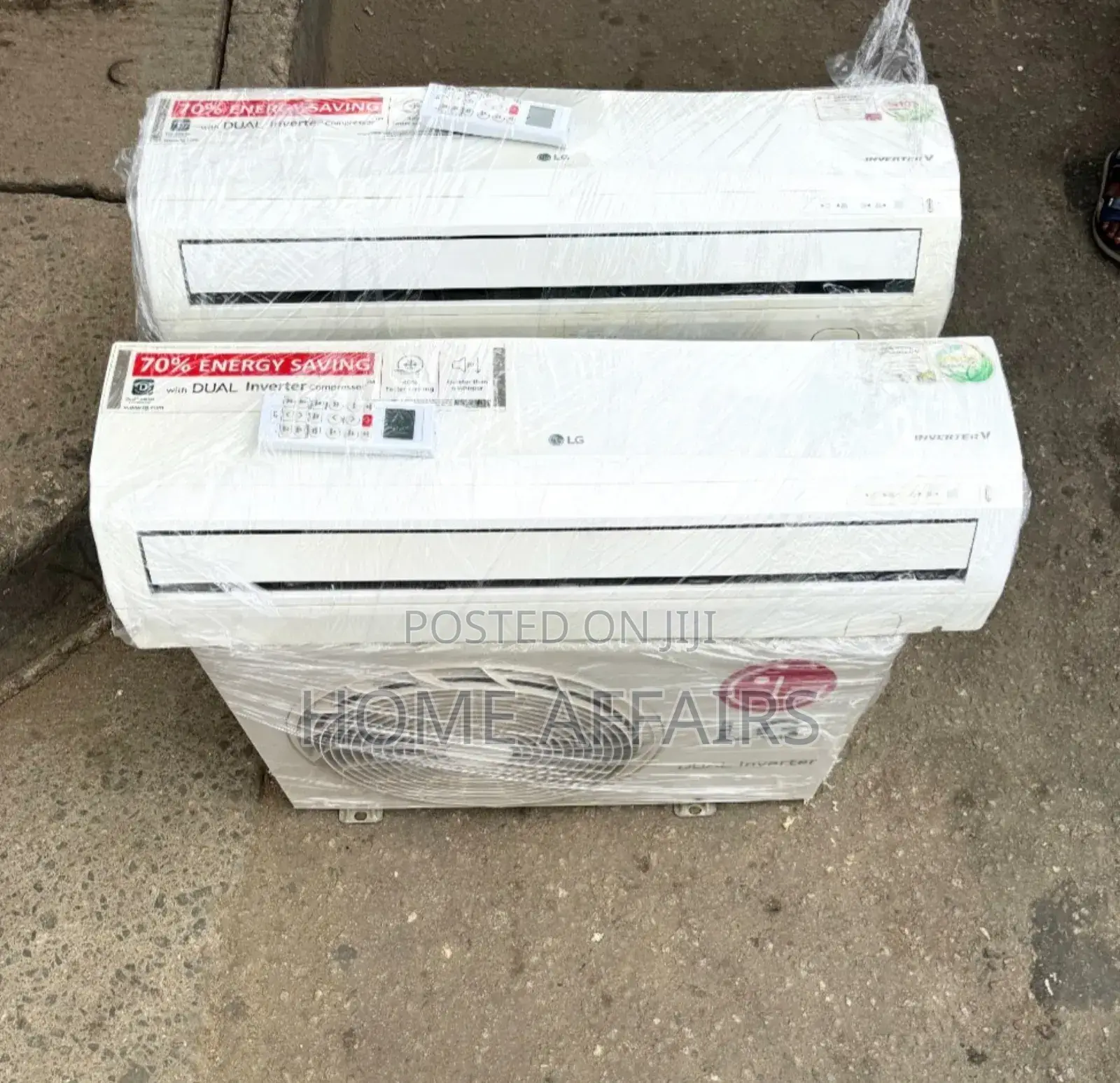Lg 1.5hp 1hp Inverter Air Conditioner (70% Energy Saving) + Guarantee